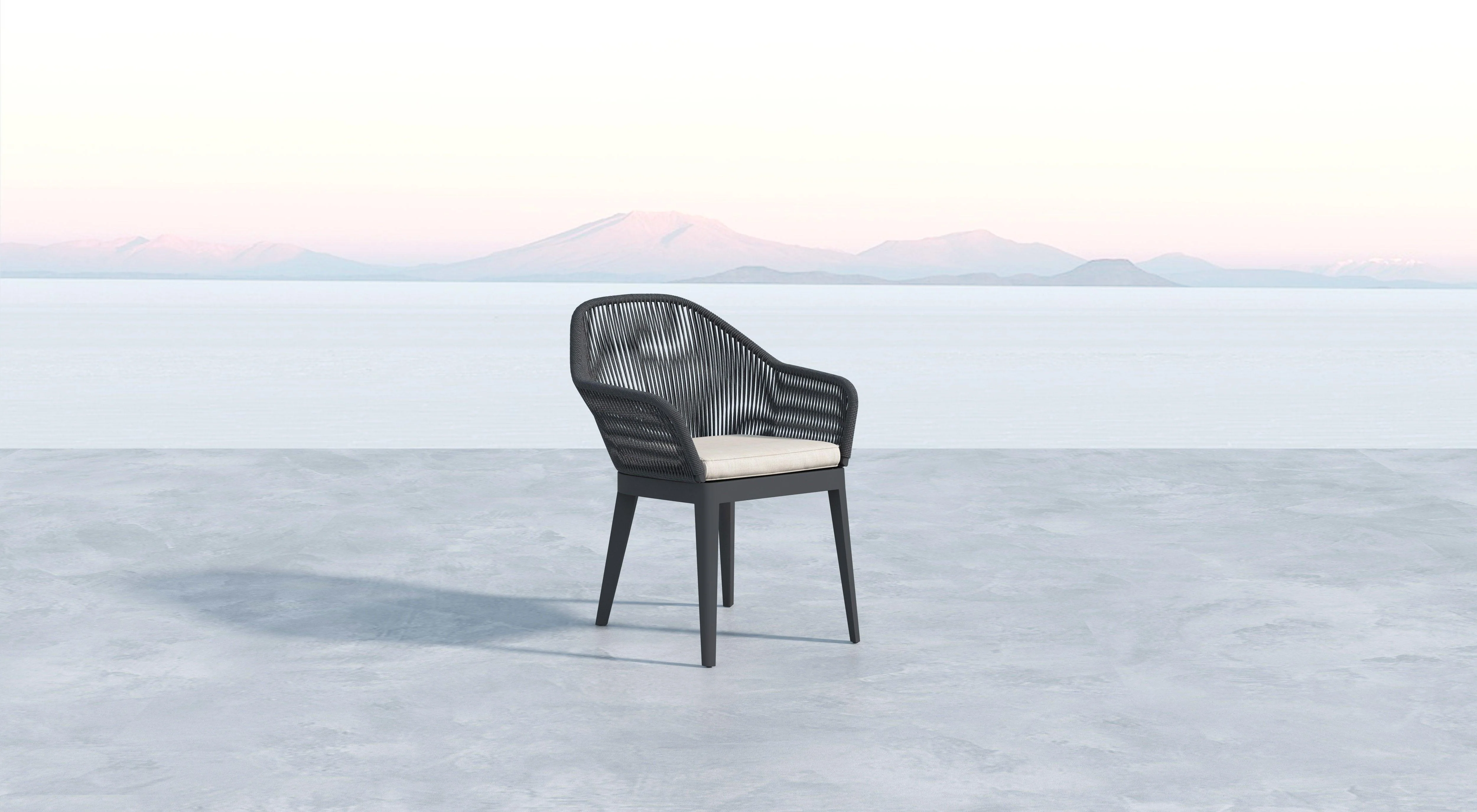 Milano Dining Chair in Echo Ash w/ Self Welt - Image 5