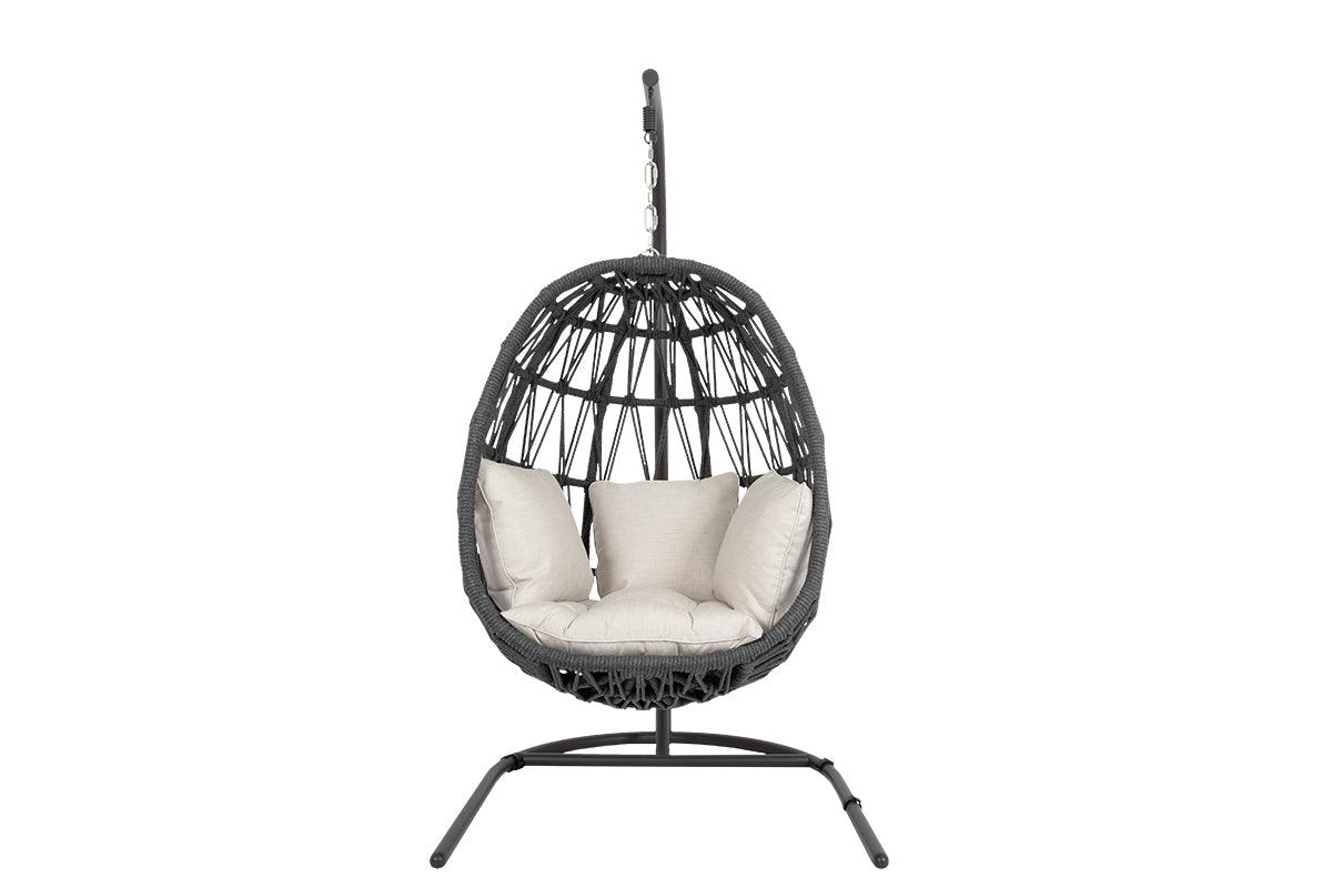 Milano Hanging Chair in Echo Ash w/ Self Welt - Image 3