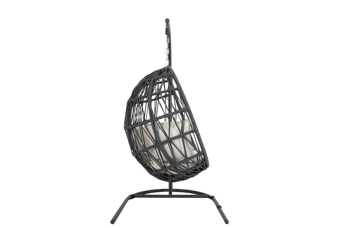 Milano Hanging Chair in Echo Ash w/ Self Welt - Image 5