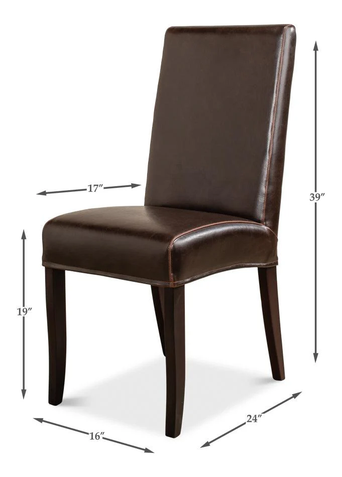 Milano Side Chair - Set of 2 - Image 8