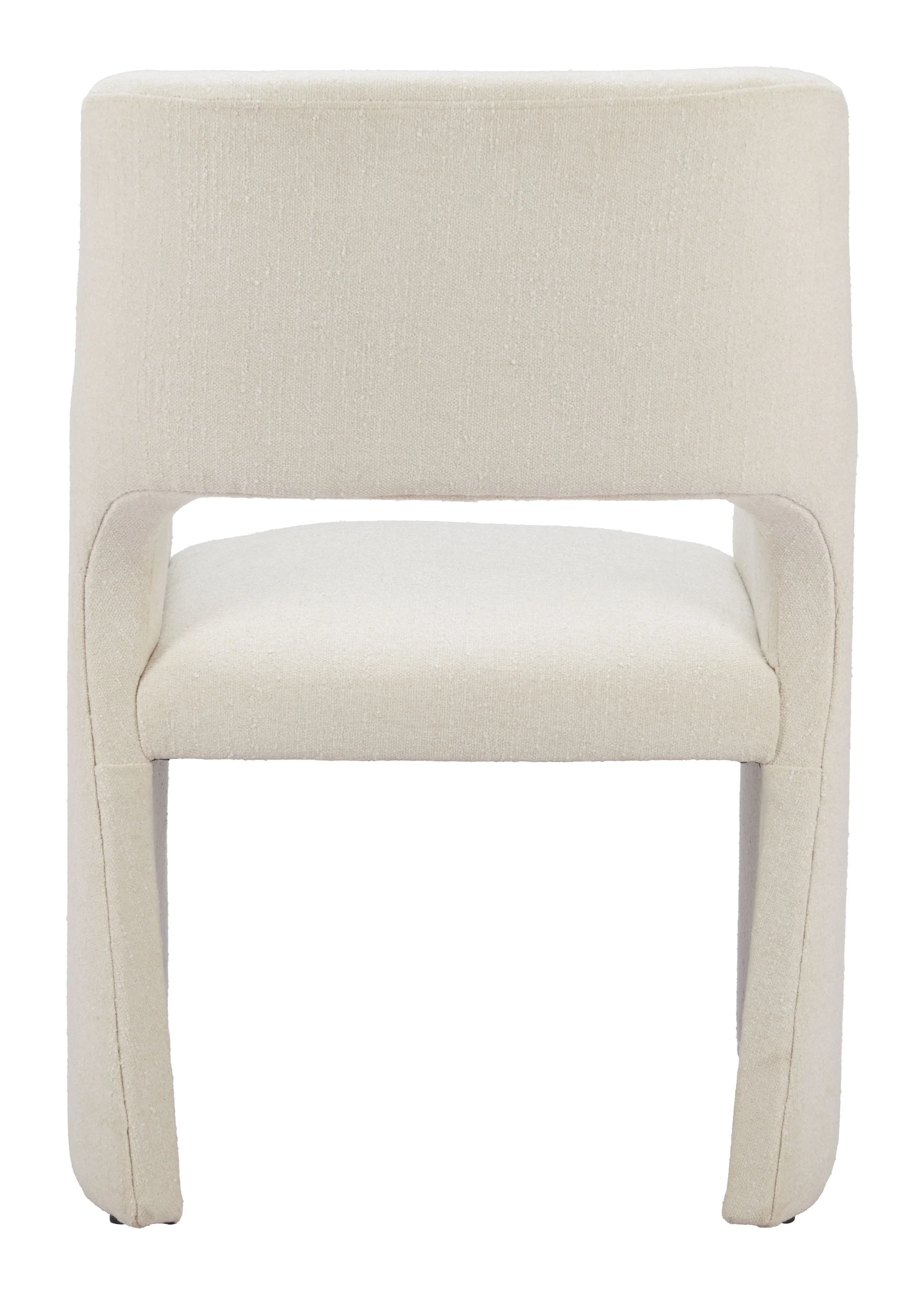 Minet Dining Chair Linen White - Set of 2 - Image 6