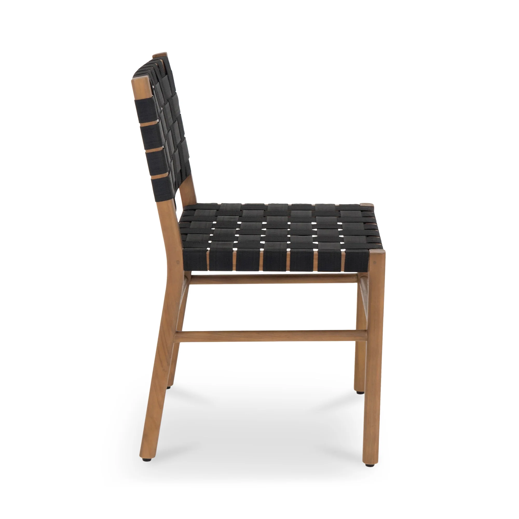 Mira Outdoor Dining Chair Black - Set of 2 - Image 4