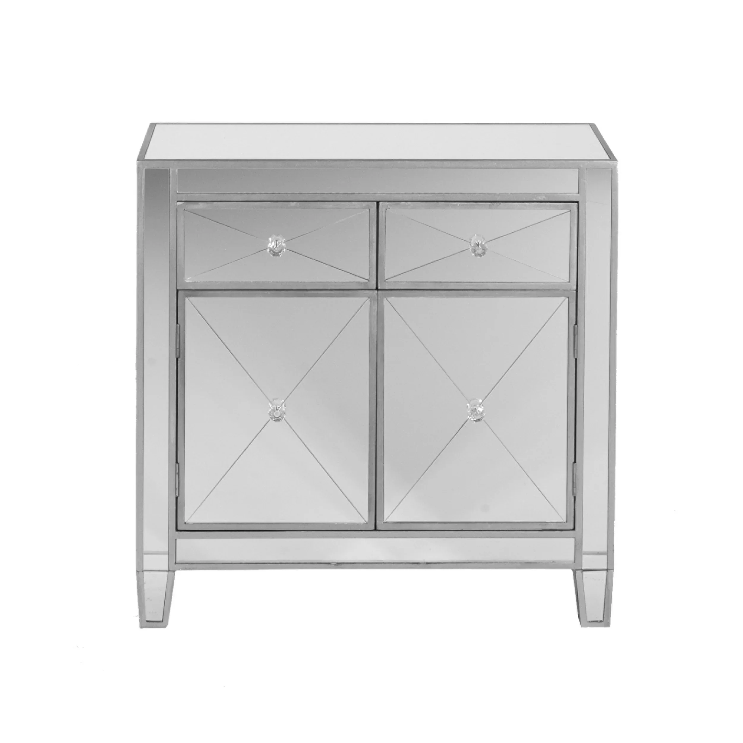 Mirage Mirrored Accent Cabinet - Image 3
