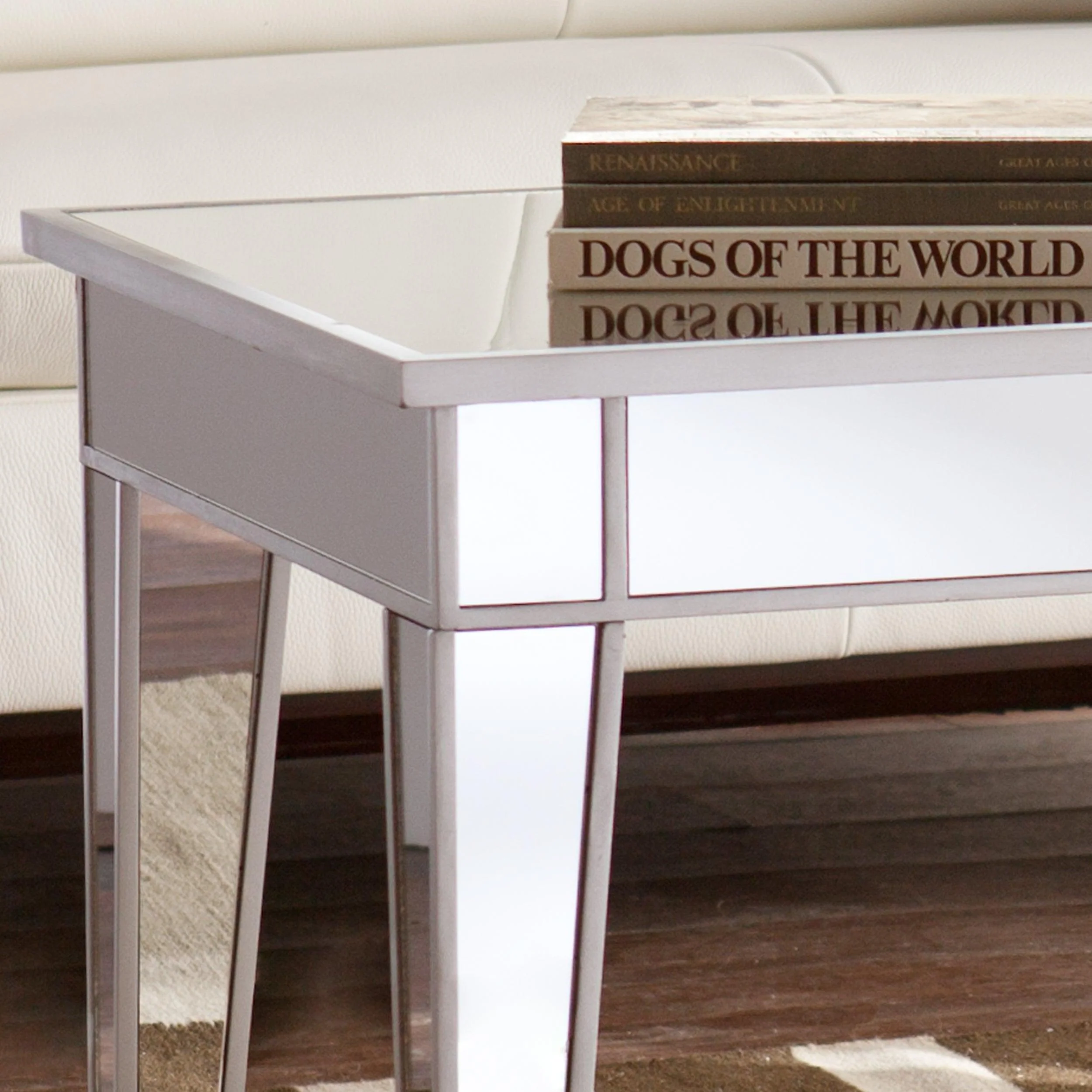 Mirage Mirrored Cocktail Table - Image 4