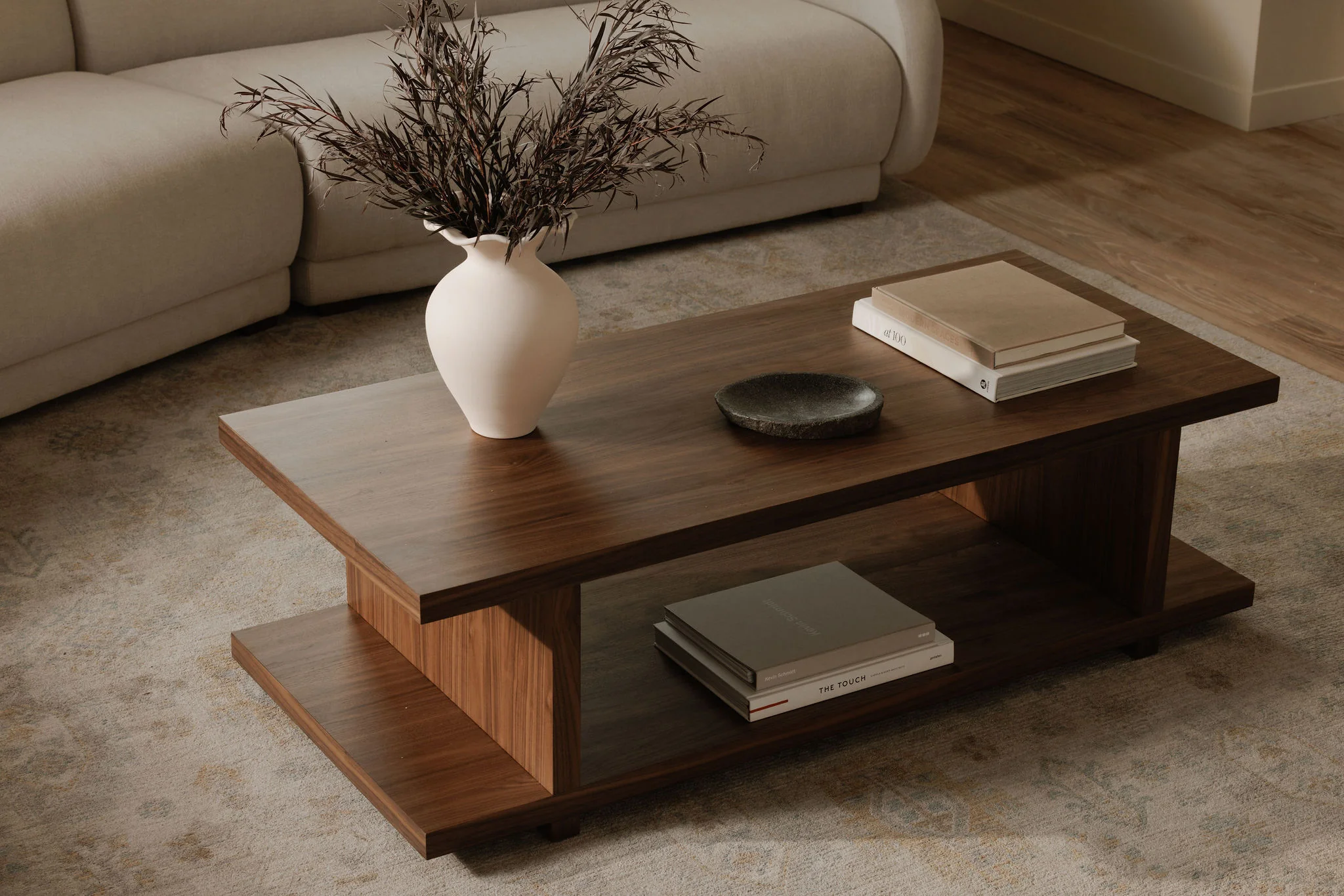 Miri Coffee Table Walnut - Image 2