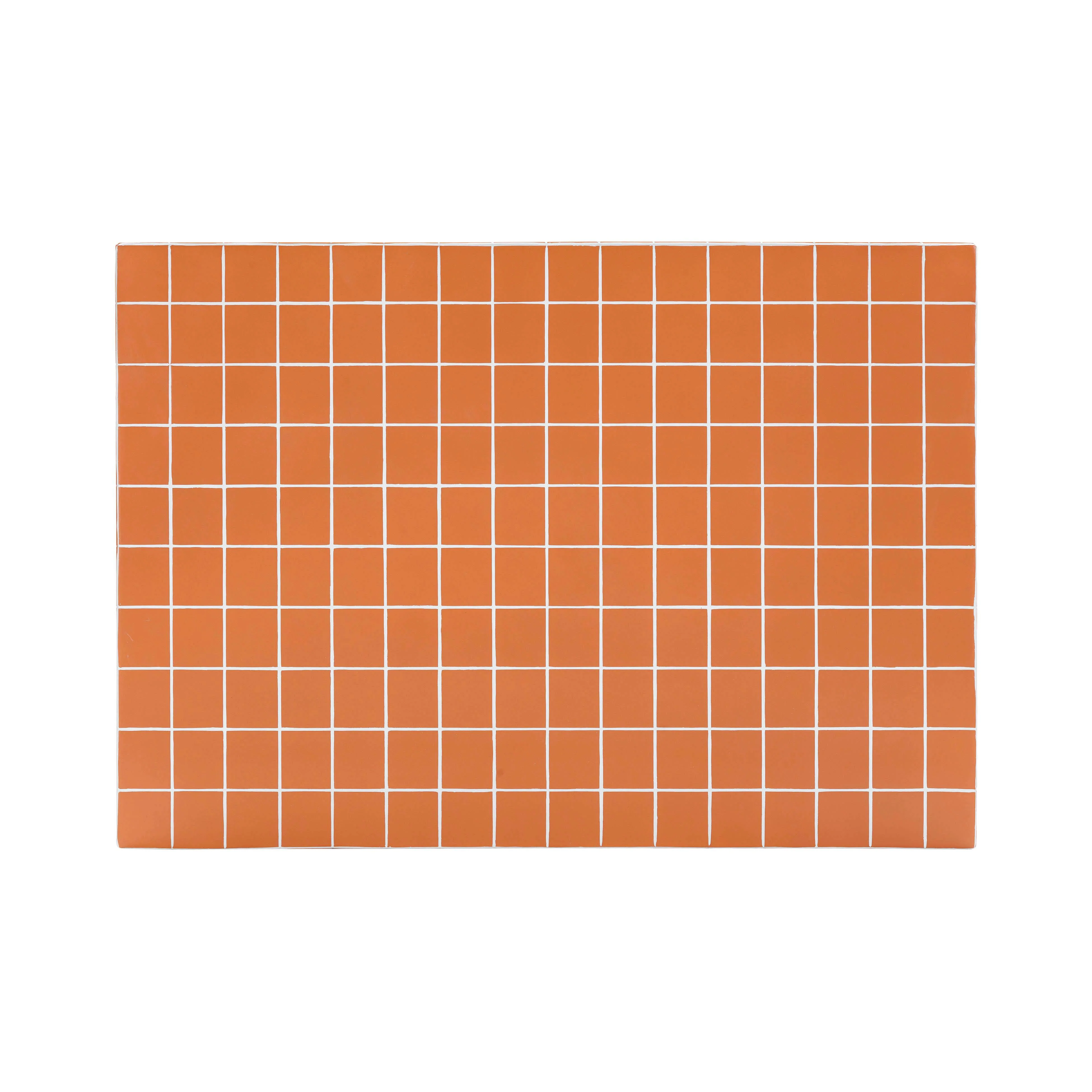 Mixie Brick Orange Tile Indoor / Outdoor Coffee Table - Image 6