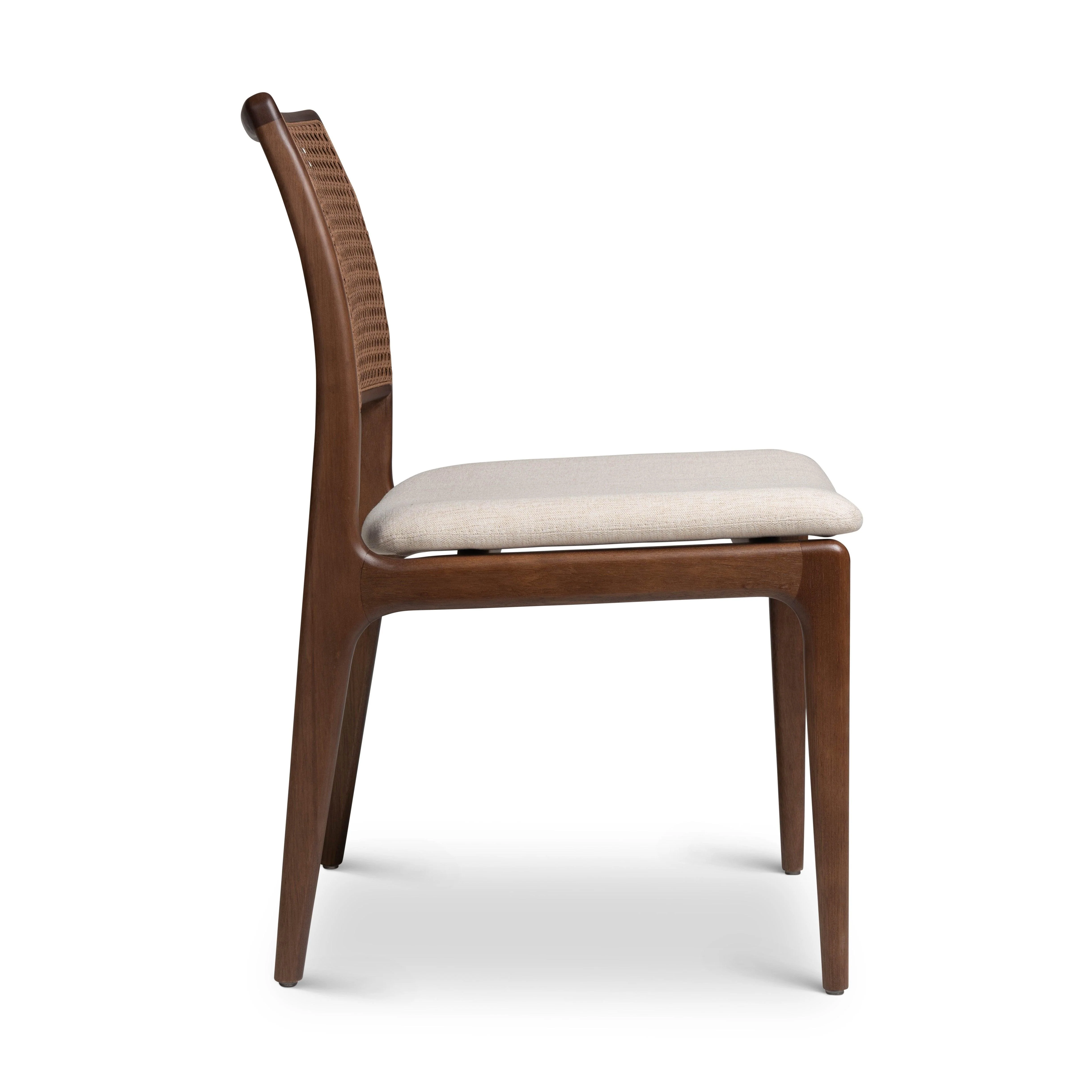 Modern Brazilian - Charlotte - Cane Side Chair - Set of 2 - Image 8
