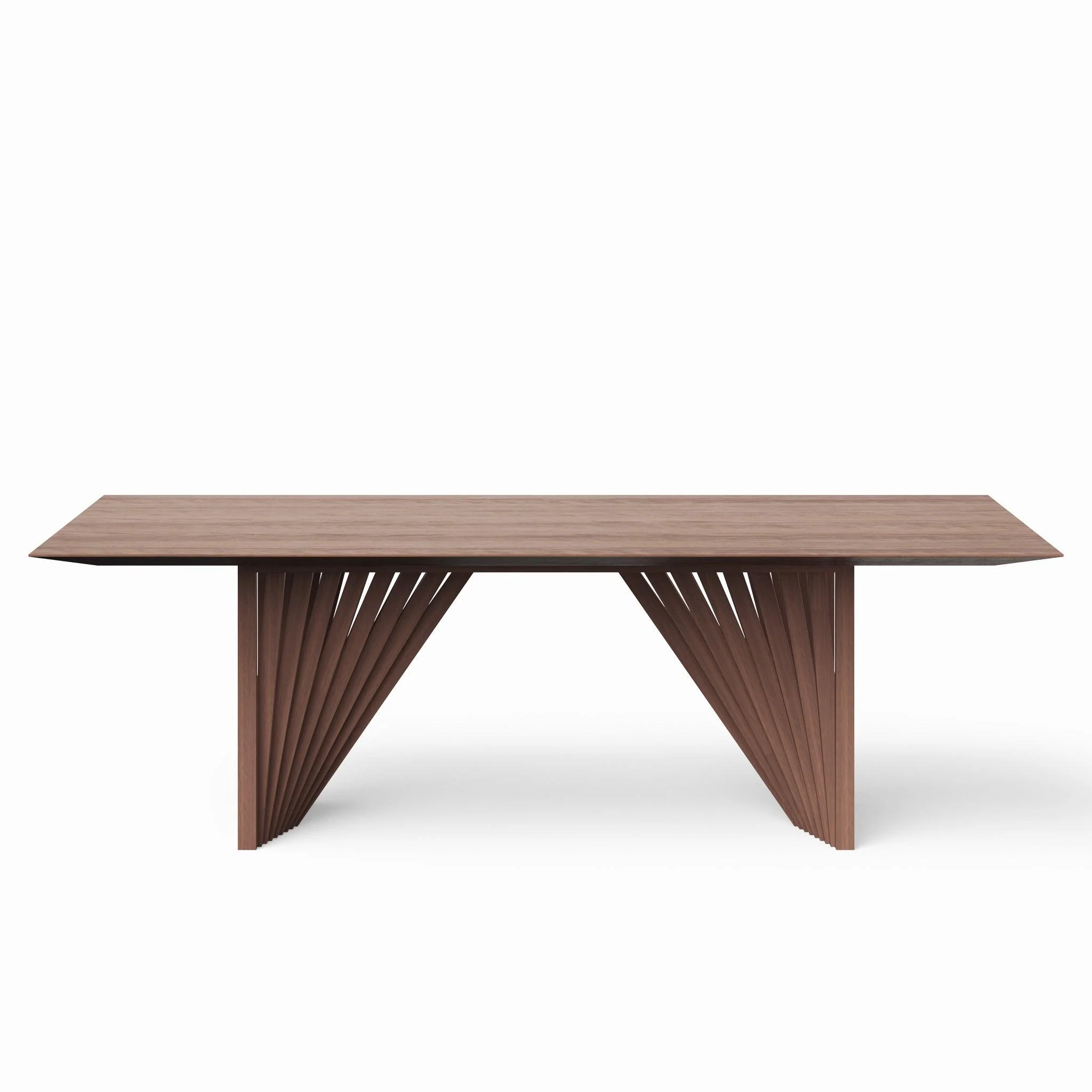 Modern Brazilian - Laguna - Wooden Top Dining Table - Image 11