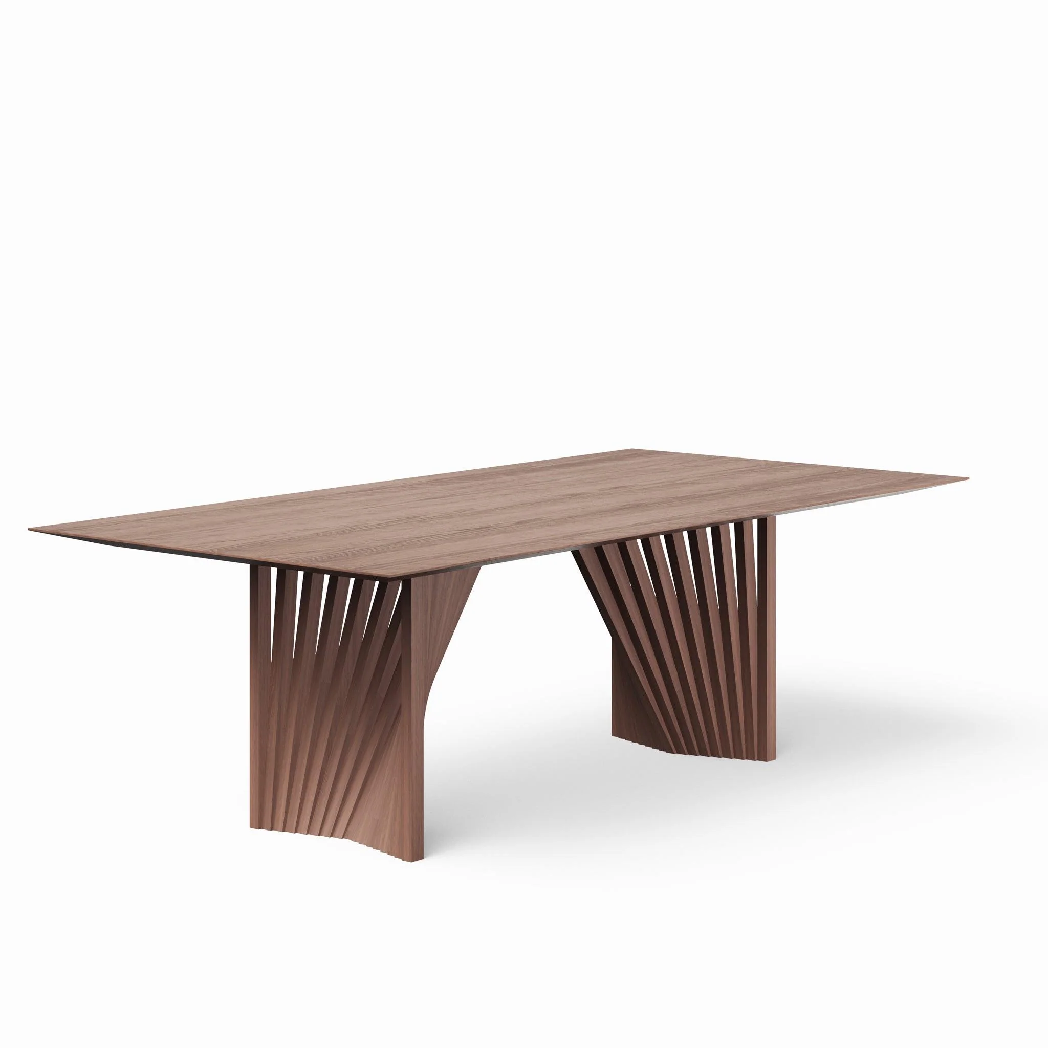 Modern Brazilian - Laguna - Wooden Top Dining Table - Image 12