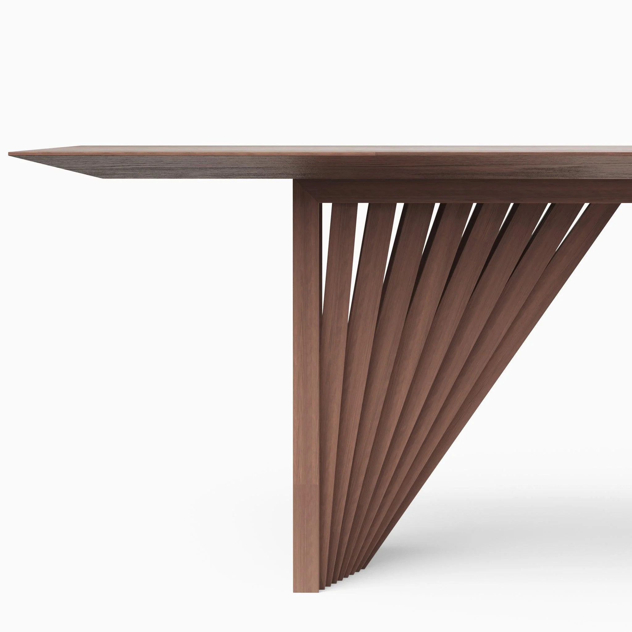 Modern Brazilian - Laguna - Wooden Top Dining Table - Image 14