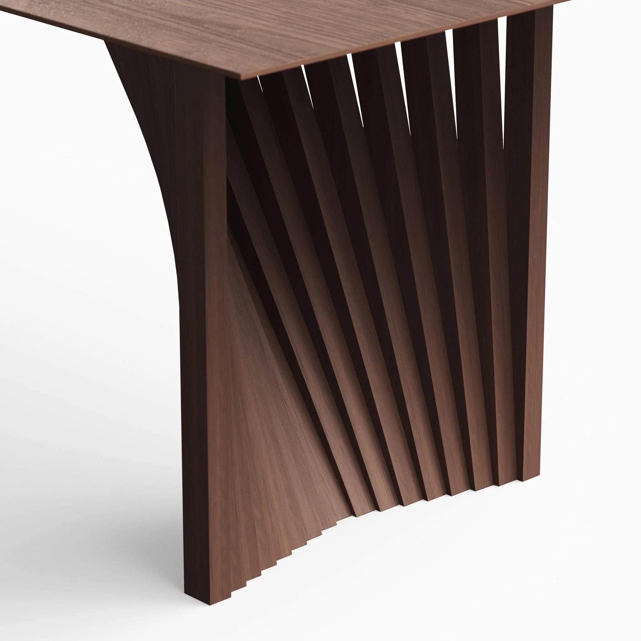 Modern Brazilian - Laguna - Wooden Top Dining Table - Image 15