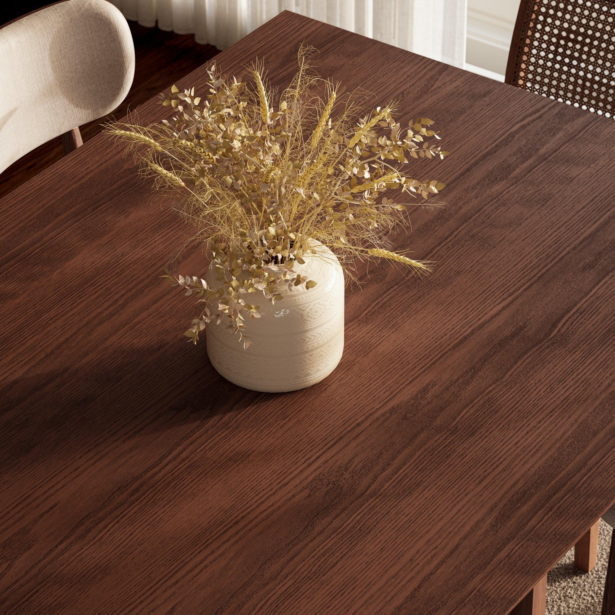 Modern Brazilian - Laguna - Wooden Top Dining Table - Image 16