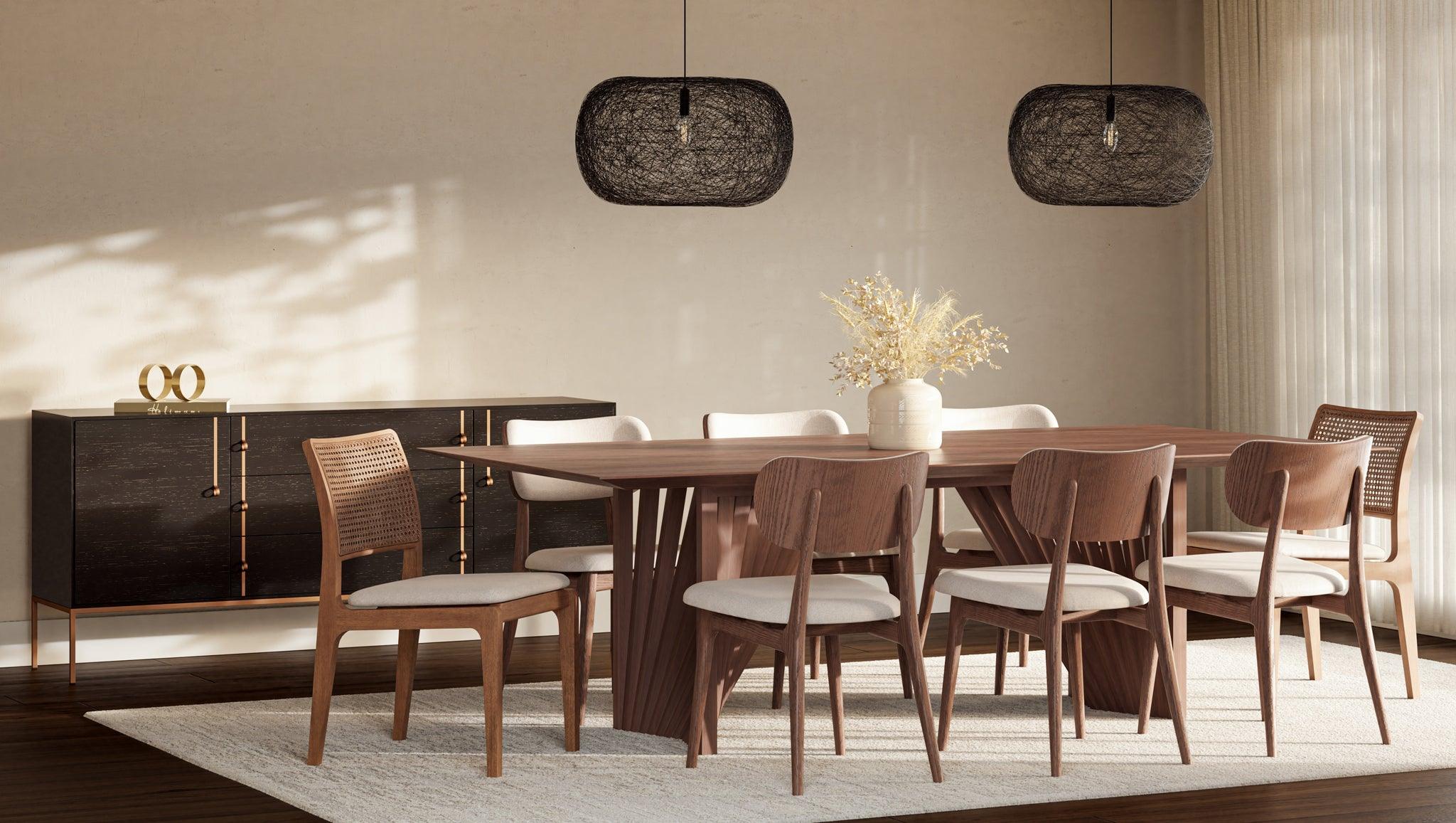Modern Brazilian - Laguna - Wooden Top Dining Table - Image 18