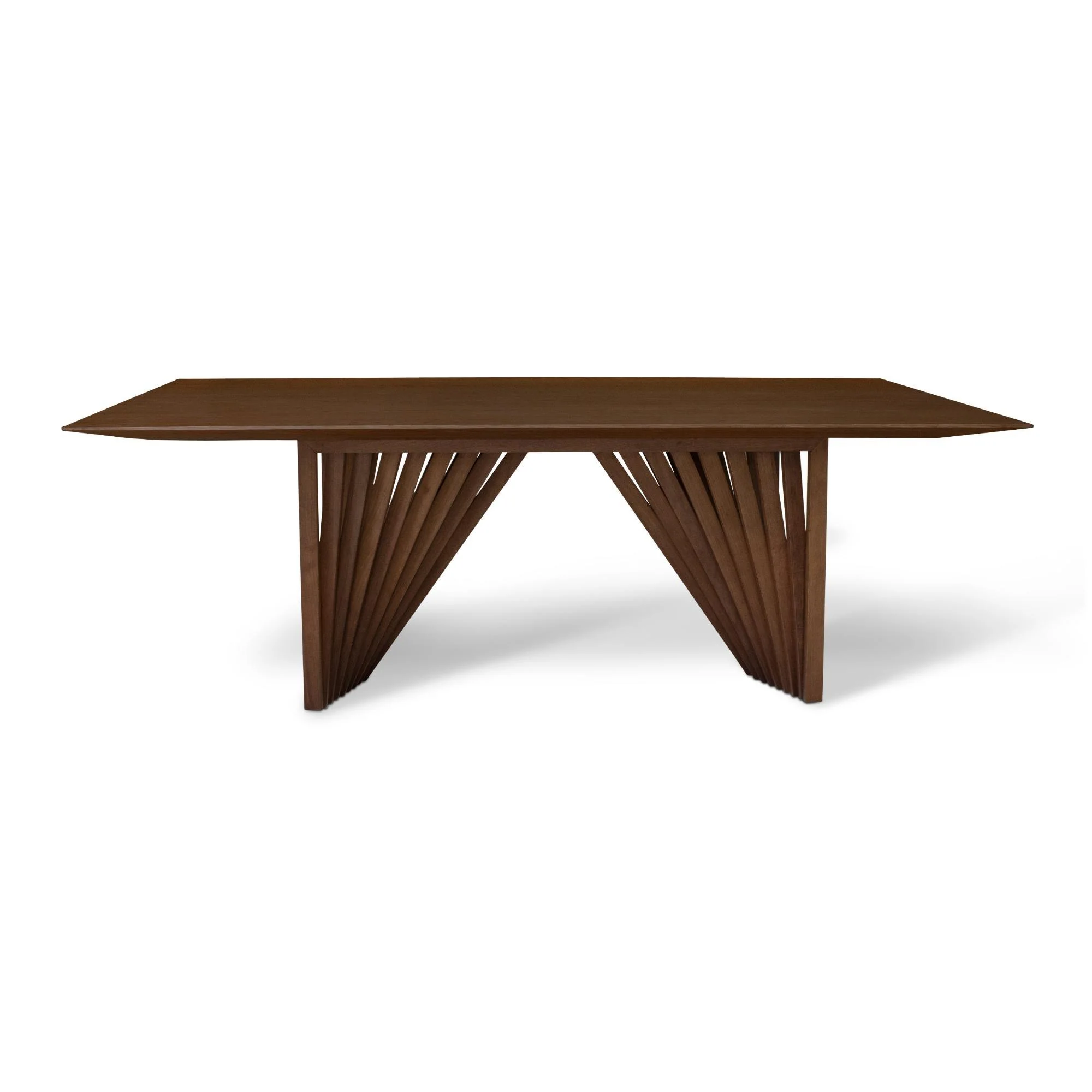 Modern Brazilian - Laguna - Wooden Top Dining Table - Image 9