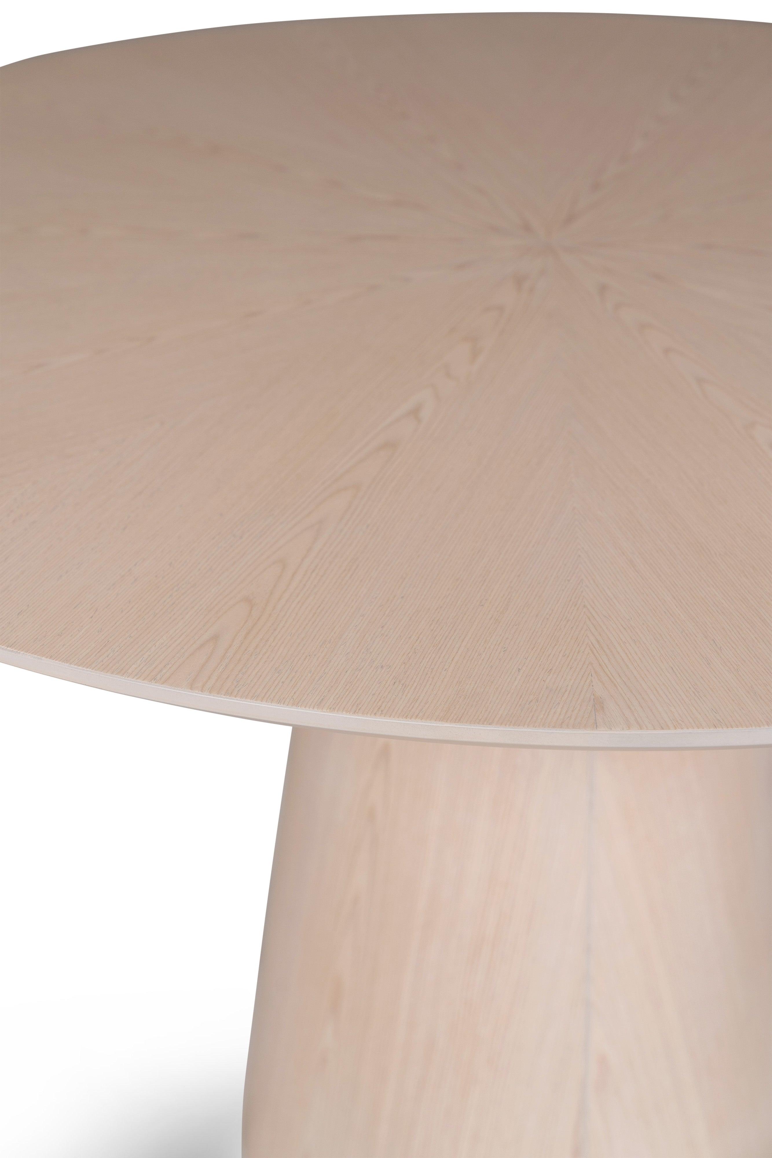 Modern Brazilian - Mona - Wooden Top Round Dining Table - Image 10