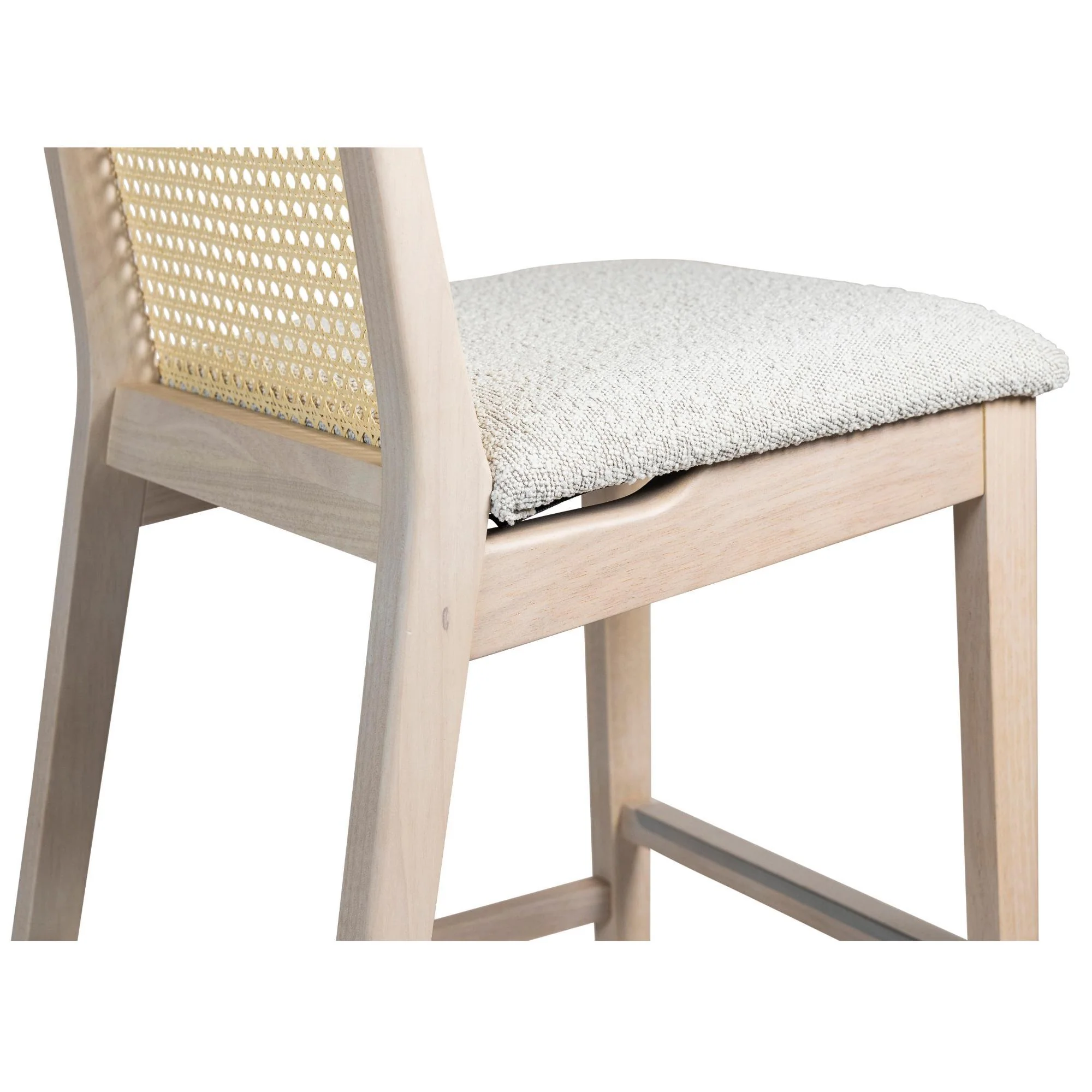 Modern Brazilian - Nardia - Cane Bar Stool - Image 11