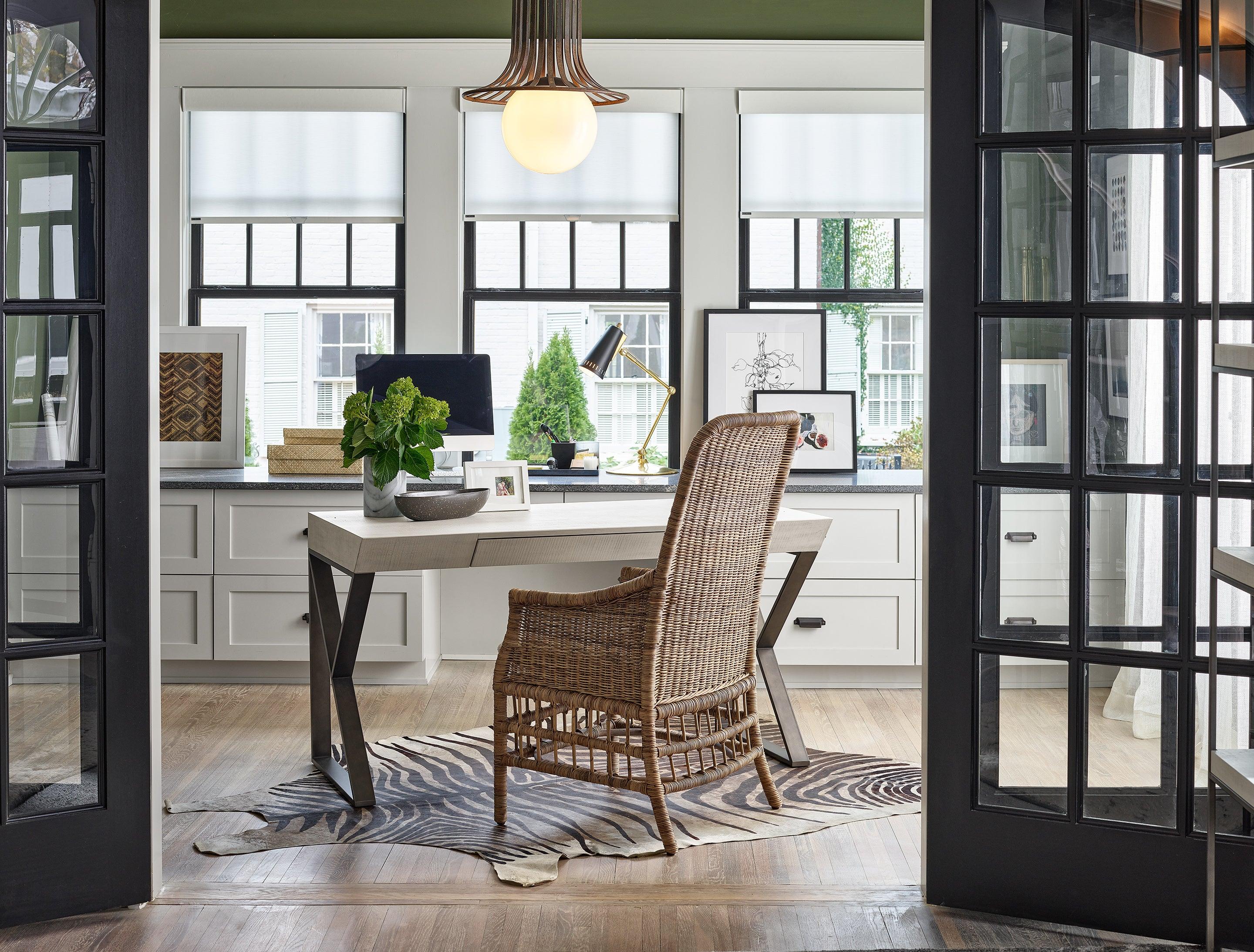 Modern Farmhouse Irving Arm Chair - Set of 2 - Image 4