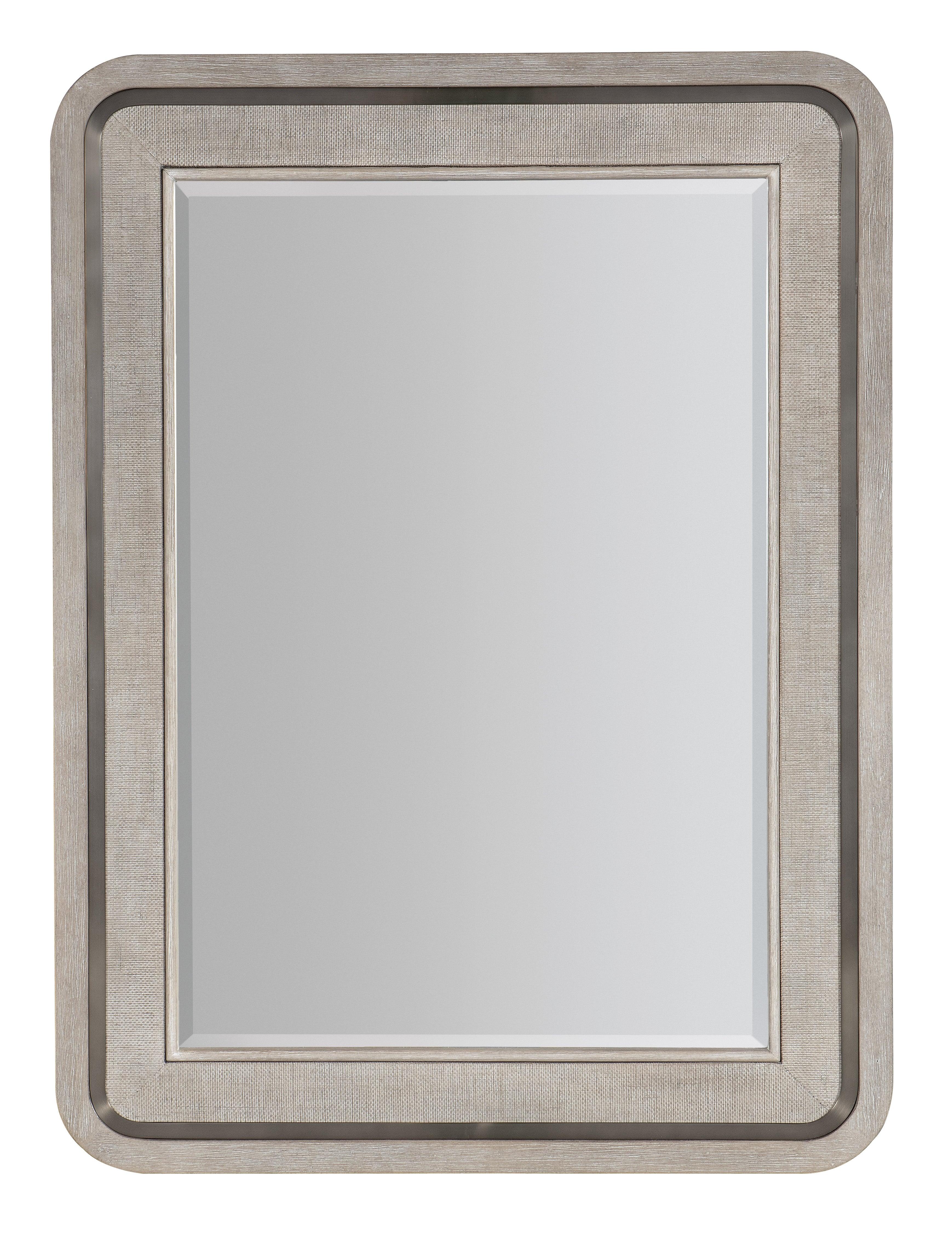 Modern Mood Raffia Landscape Mirror - Image 2