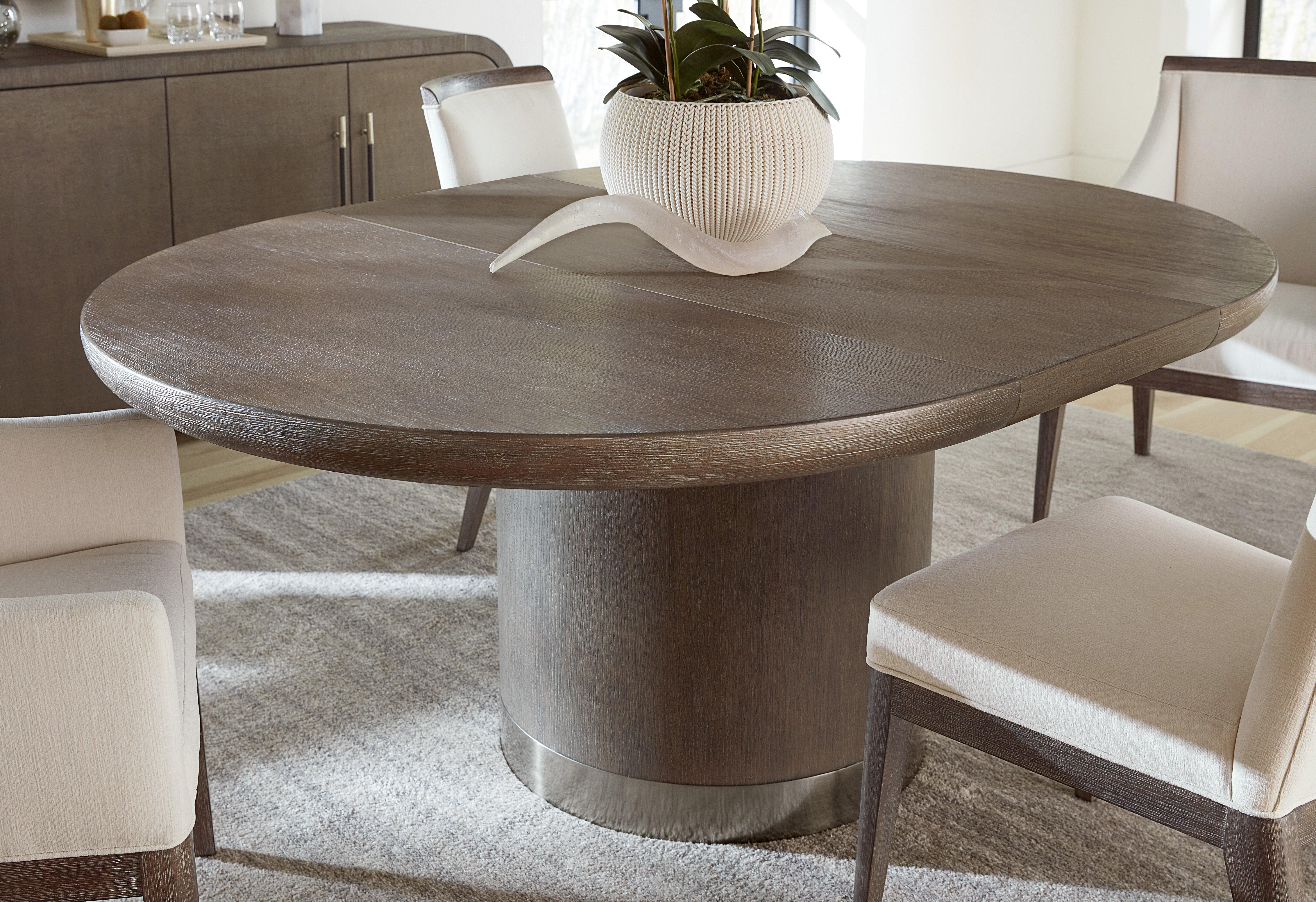 Modern Mood Round Dining Table w/1-18in leaf - Image 9