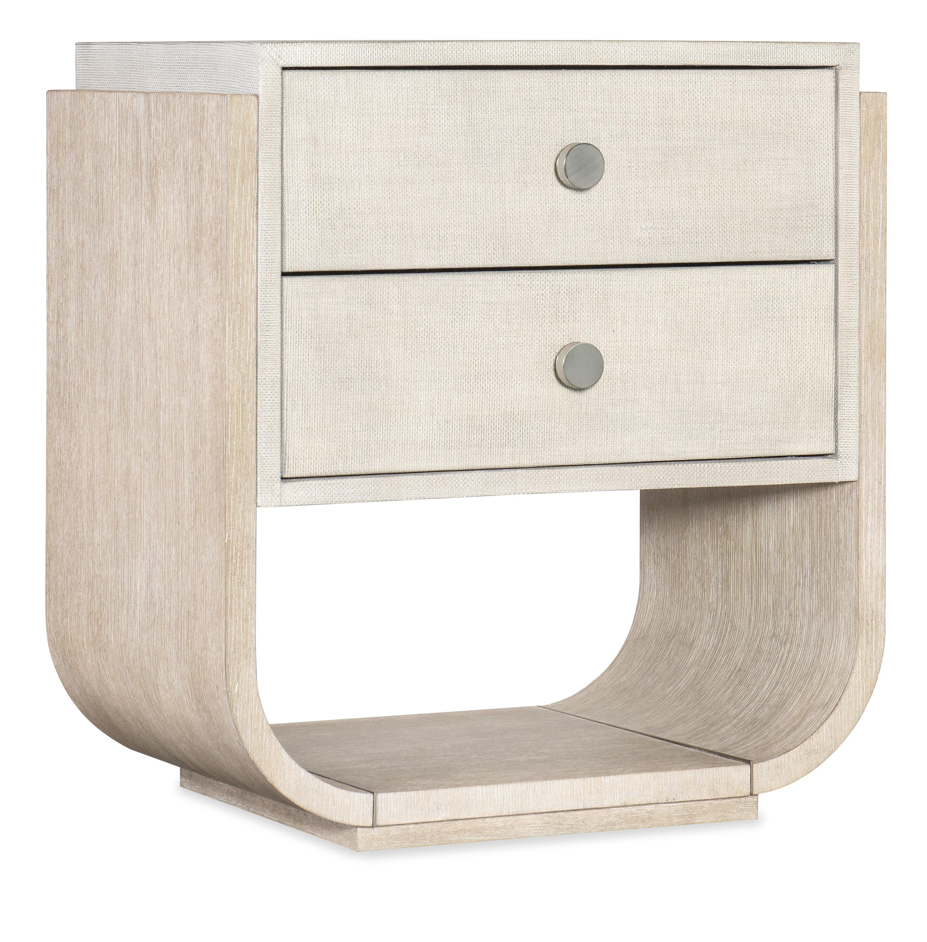 Modern Mood Two Drawer Nightstand 2 - Image 4