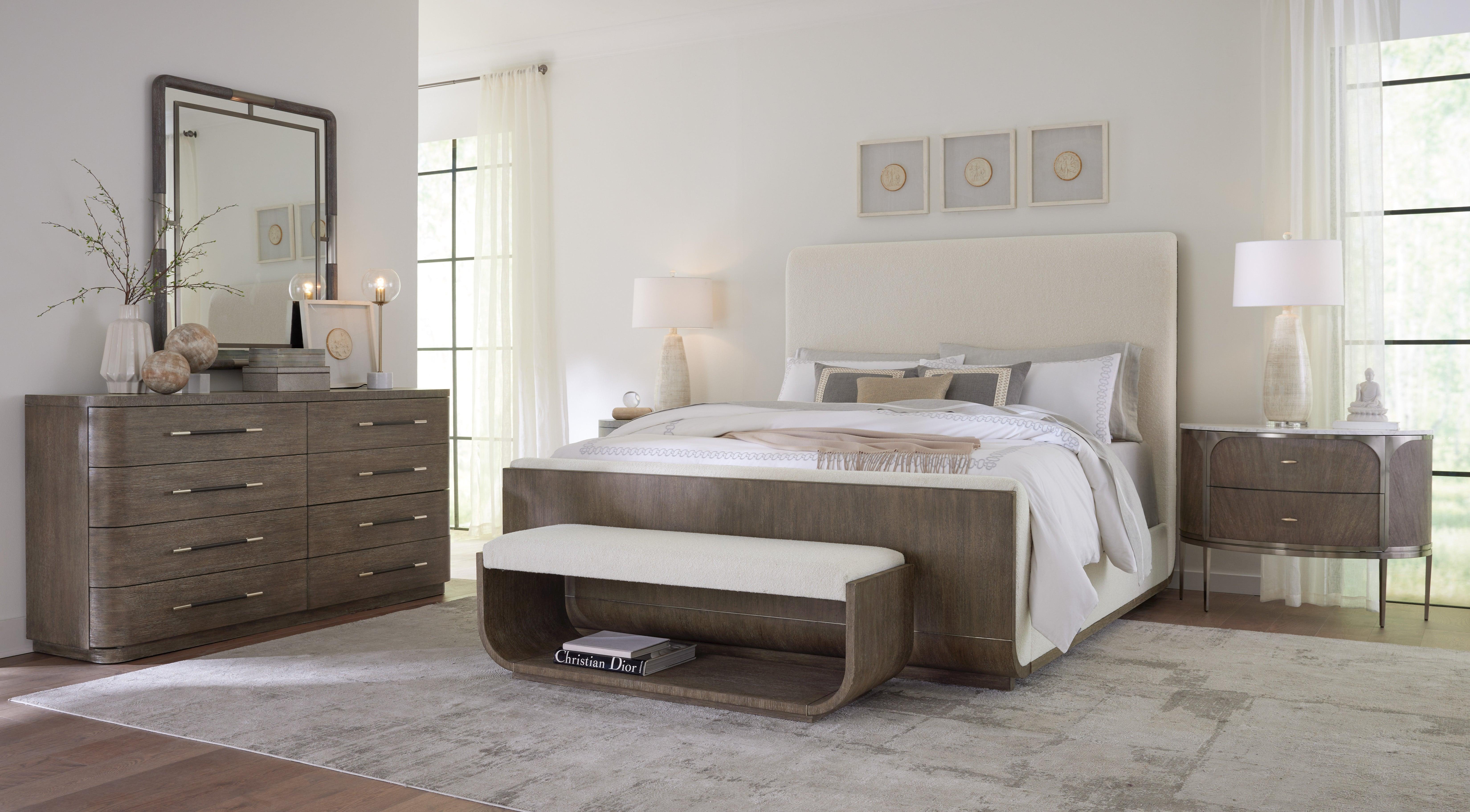 Modern Mood Upholstered Panel Bed - Image 10