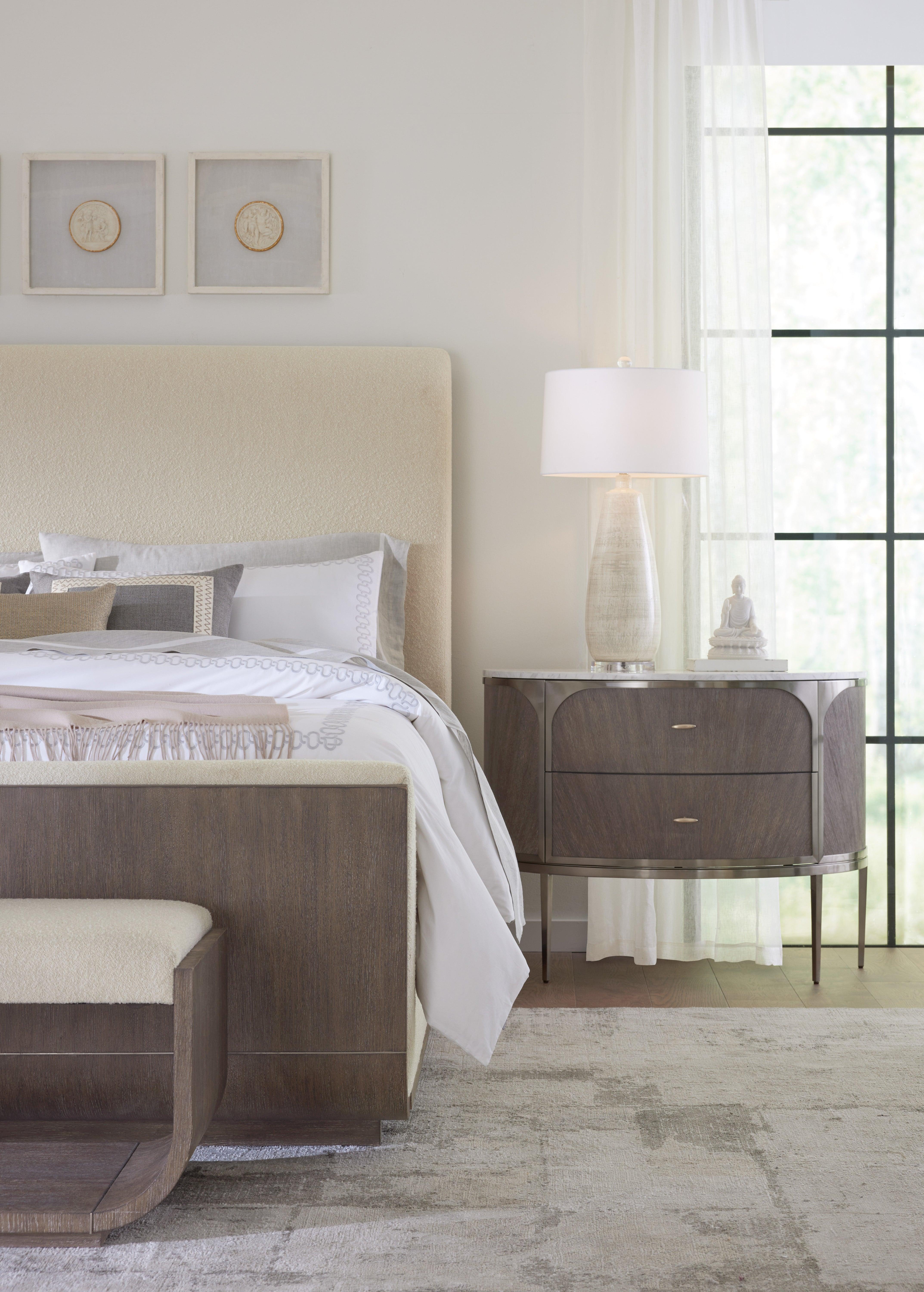 Modern Mood Upholstered Panel Bed - Image 11