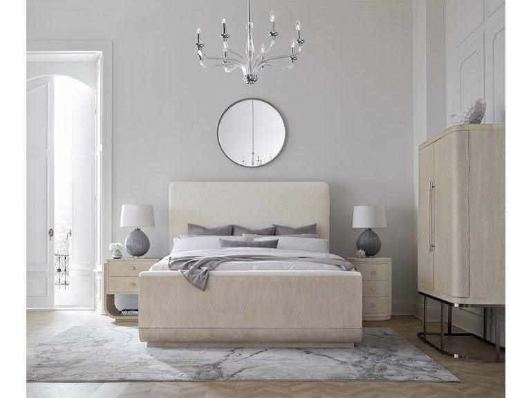 Modern Mood Upholstered Panel Bed - Image 2