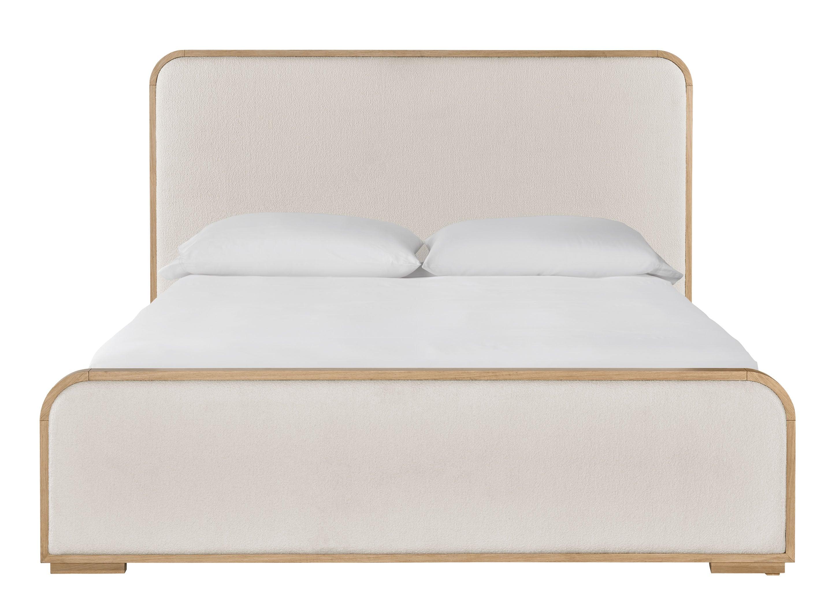 Modern Nomad Upholstered Panel Bed - Image 3