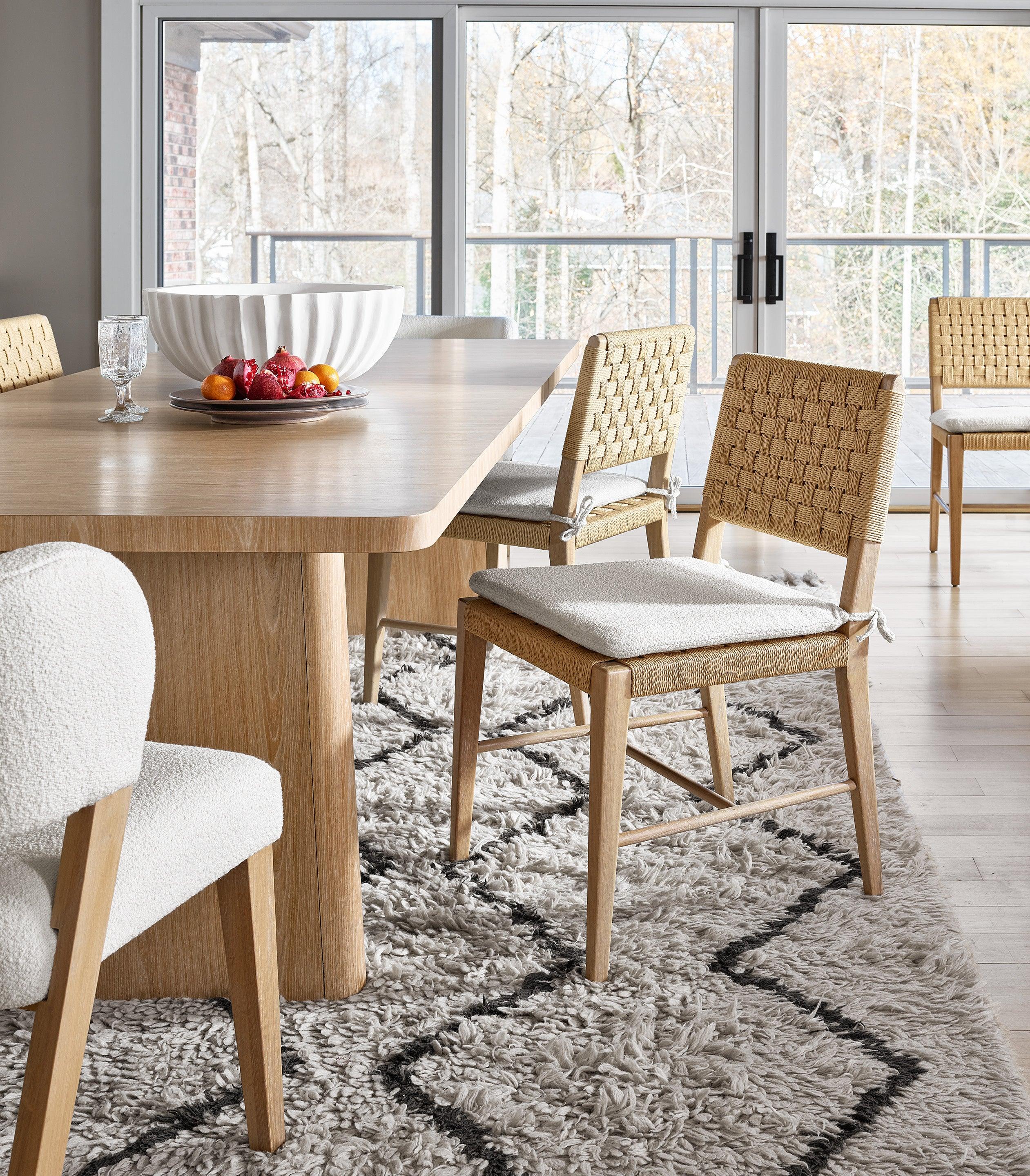 Modern Nomad Woven Side Chair - Set of 2 - Image 2