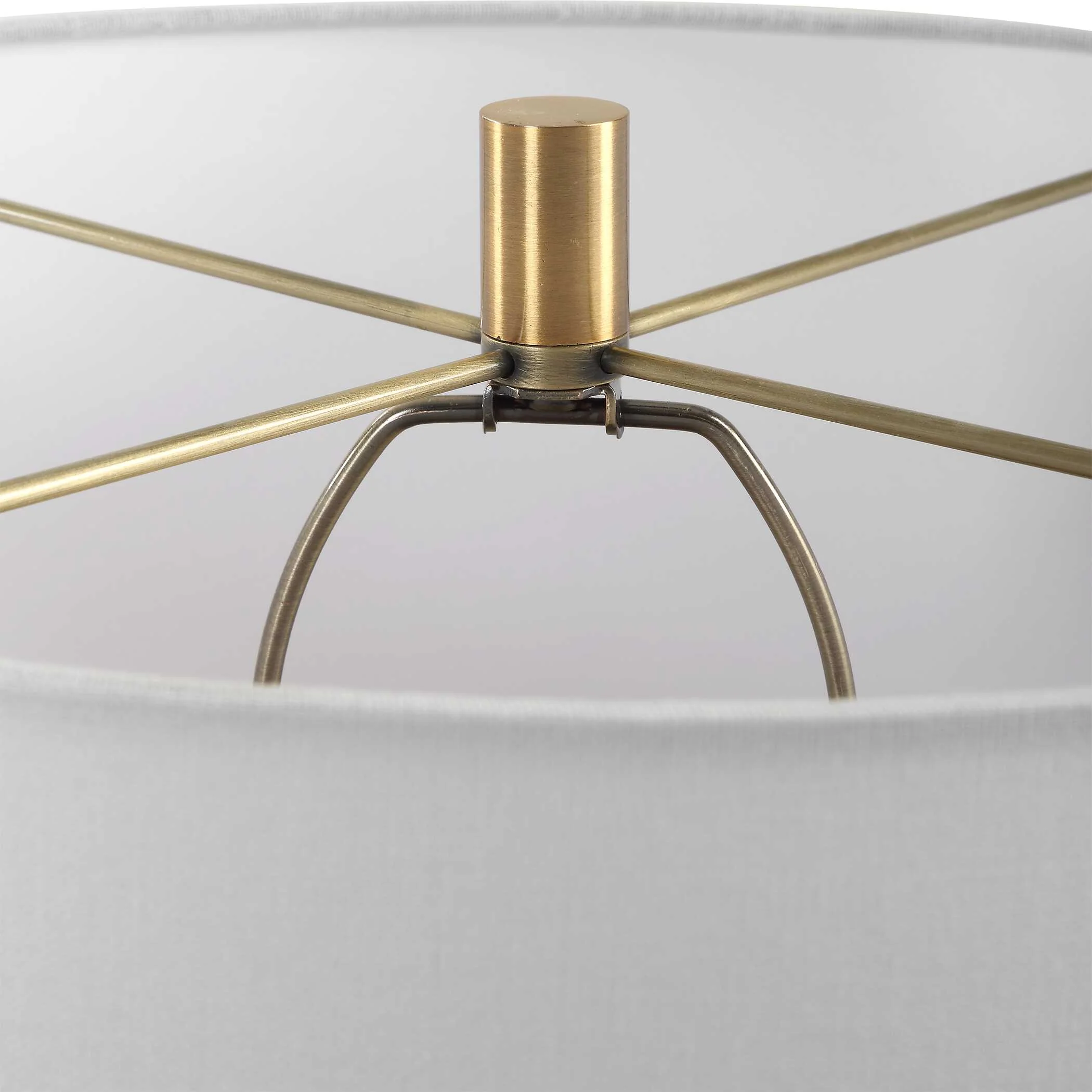 Moher Glossy Blue Table Lamp - Image 6
