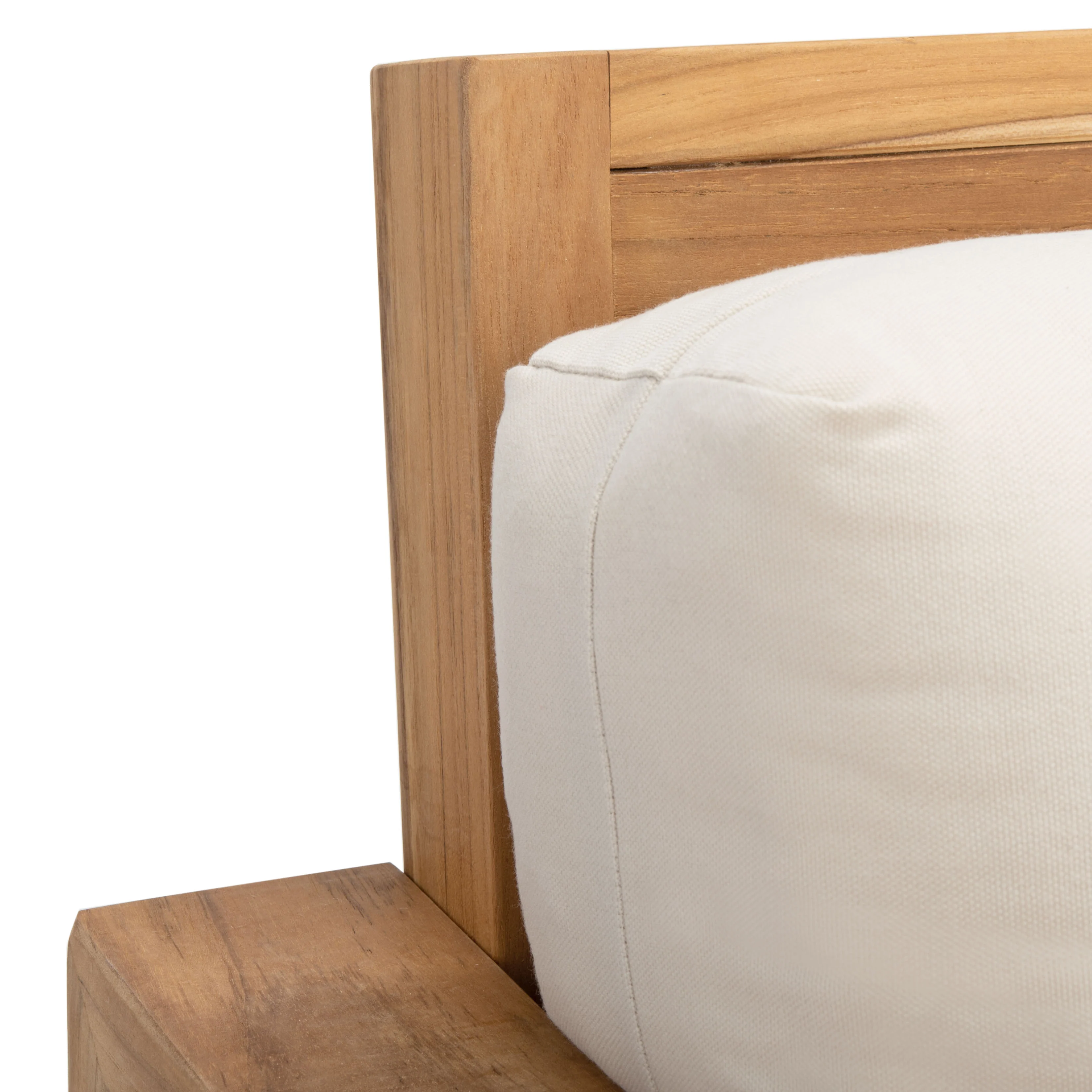 Molokai Brazilian Teak Patio Sofa - Image 5