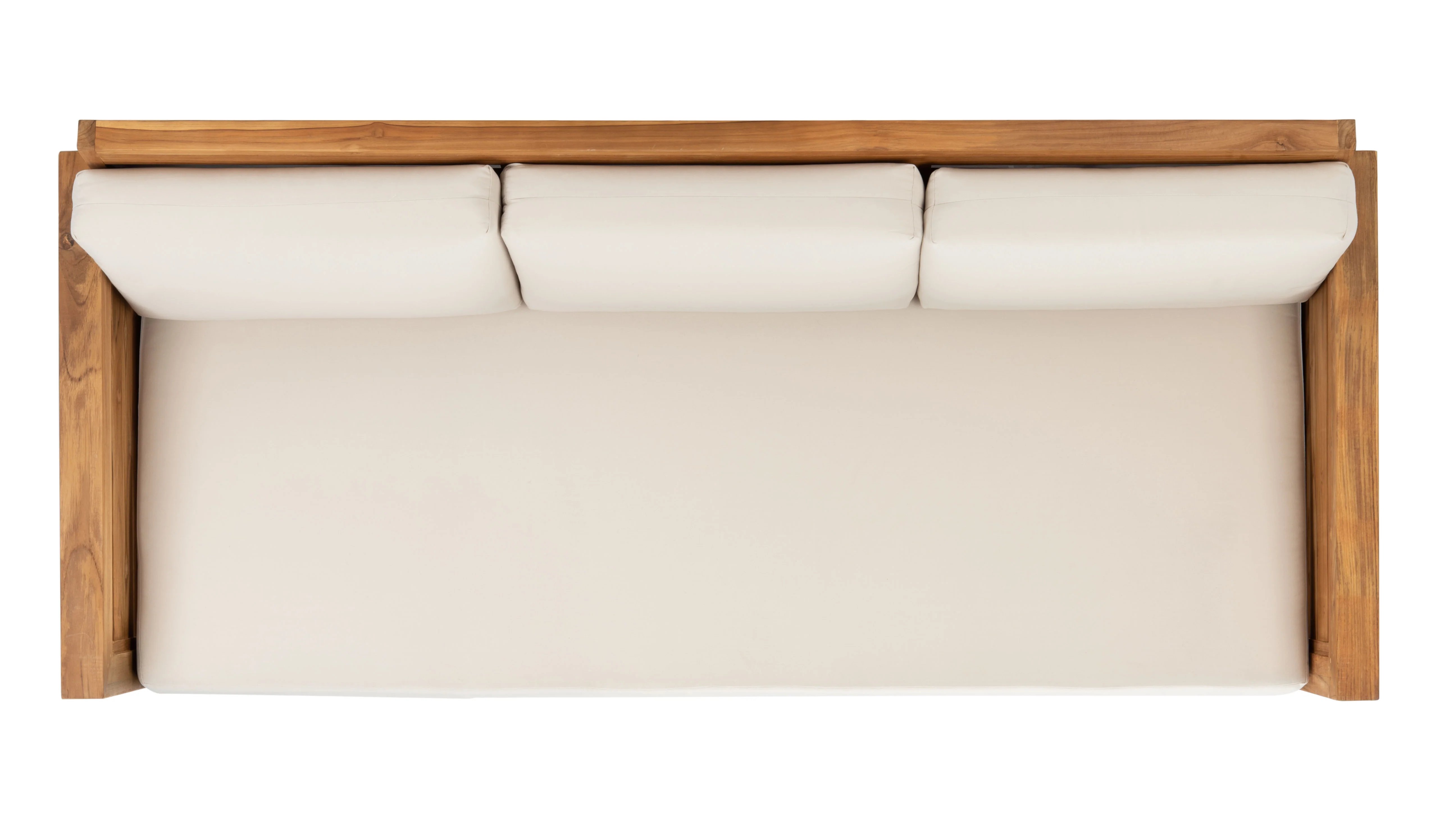 Molokai Brazilian Teak Patio Sofa - Image 8
