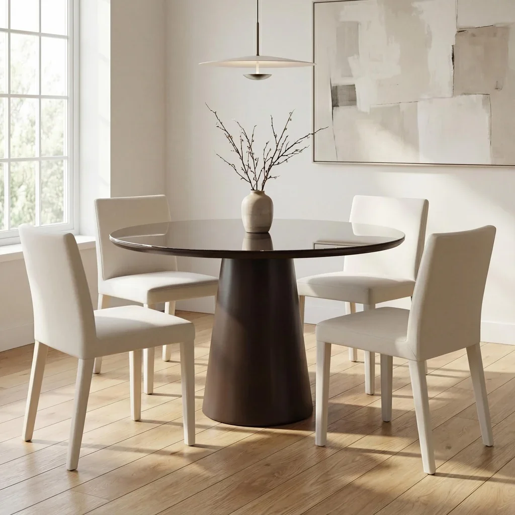 Mona Lacquered Dining Table - Image 2