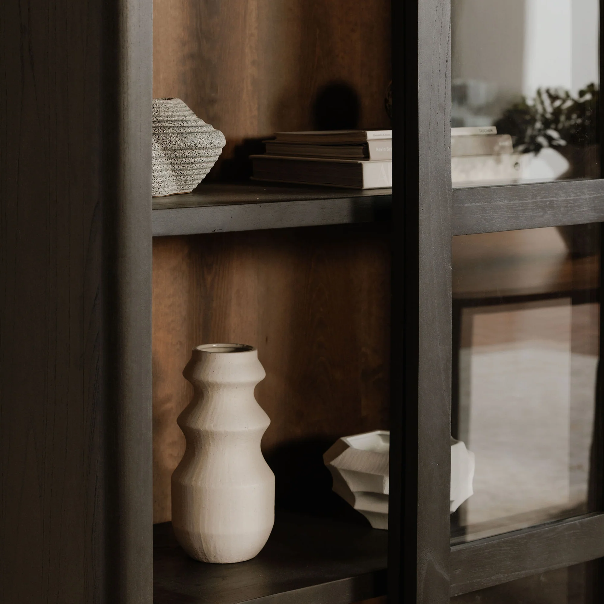 Mona Tall Cabinet Black - Image 2