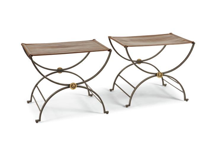 Monarch Niles Bench With Leather Seat - Image 3