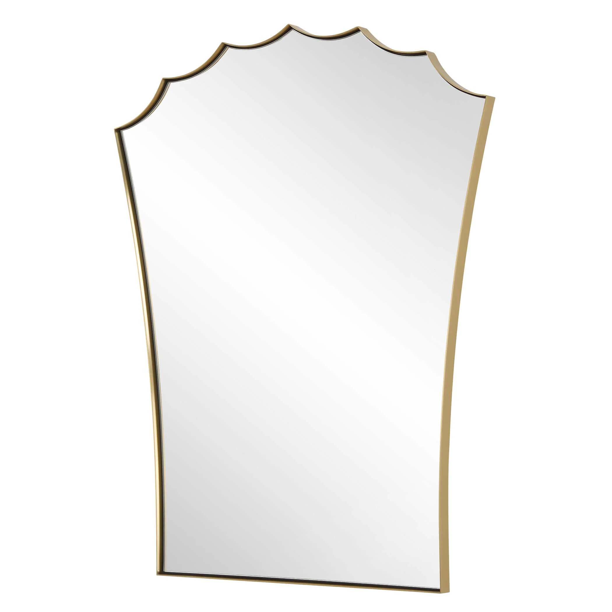 Monarch Scalloped Arched Vanity Mirror - Image 4