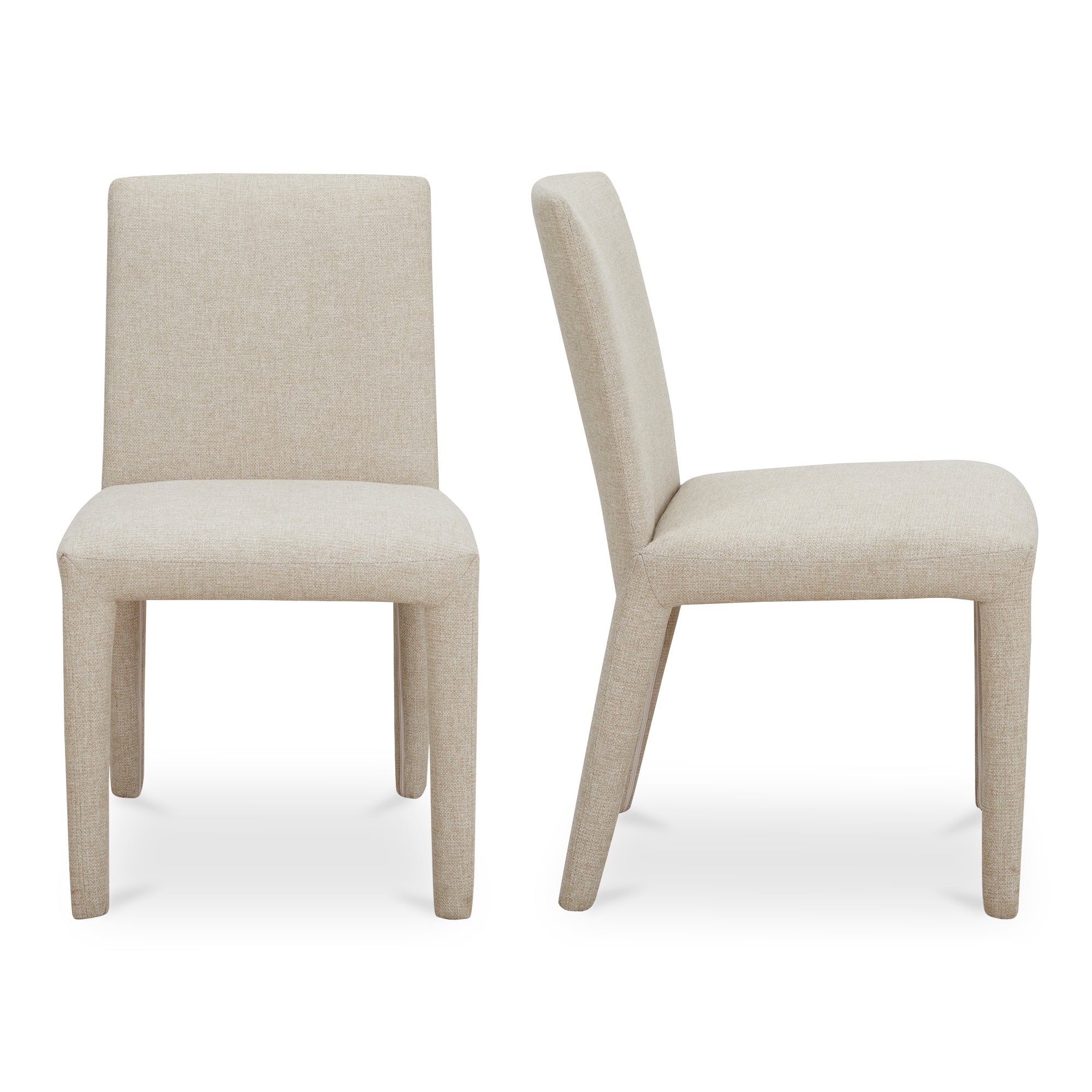 Monte Dining Chair Beige - Set of 2 - Image 3