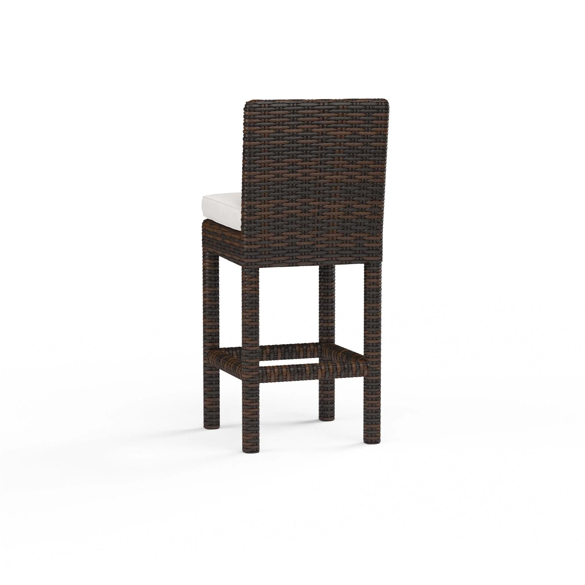 Montecito Barstool in Canvas Flax w/ Self Welt - Image 3