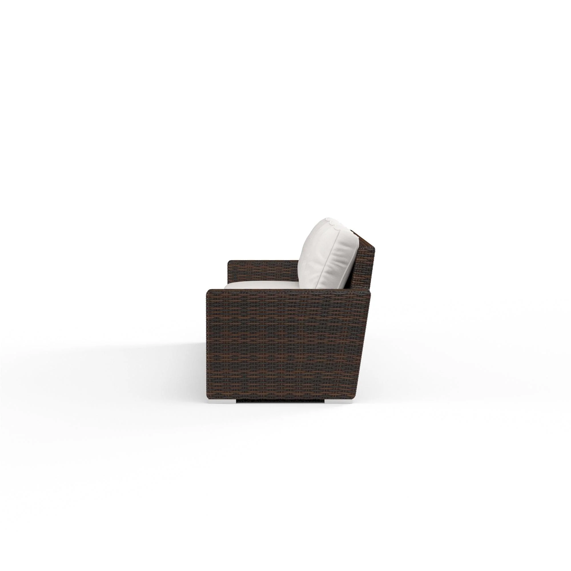 Montecito Sofa in Canvas Flax w/ Self Welt - Image 4
