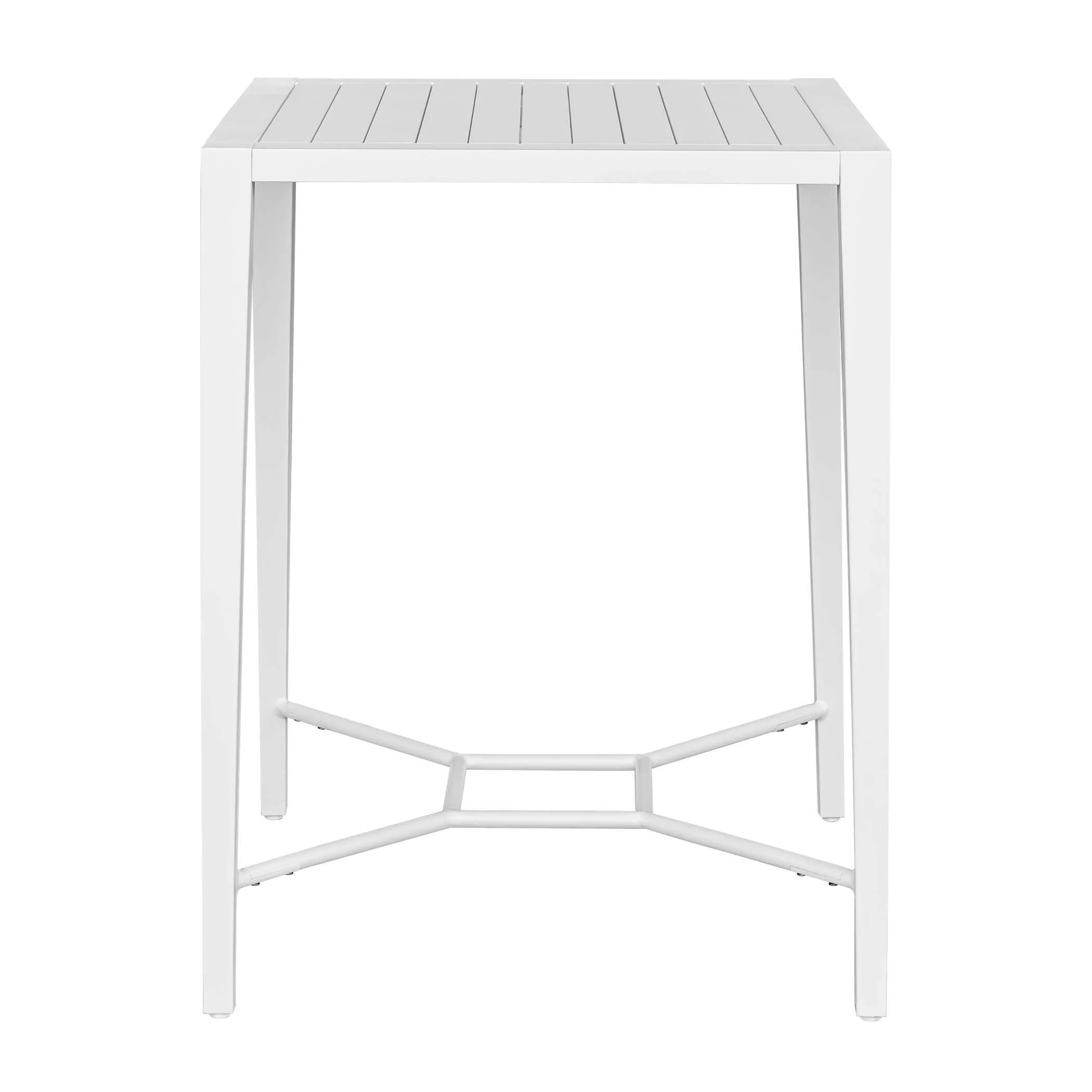 Montellano White Outdoor Bar Table - Image 8