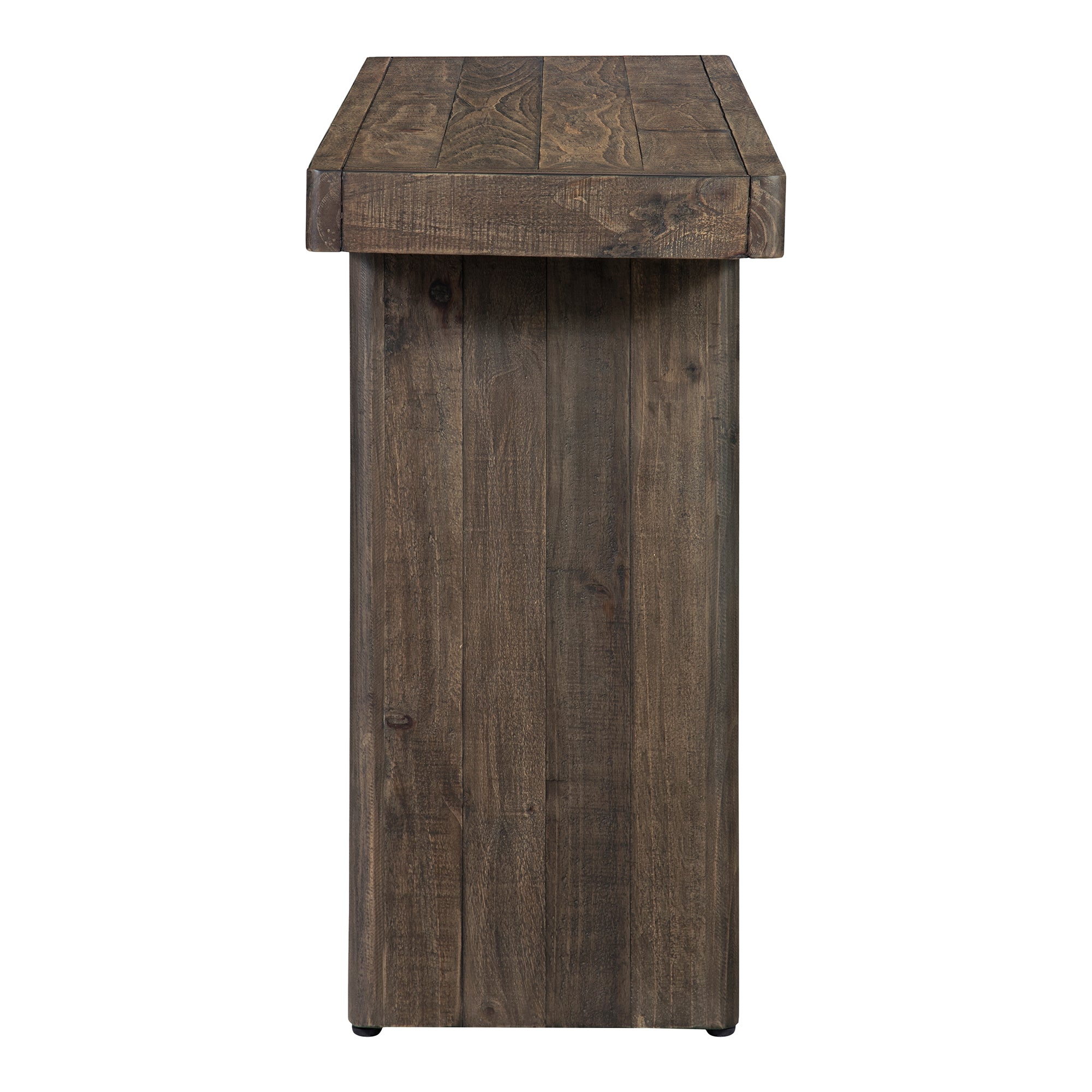 Monterey Console Table Aged Brown - Image 5