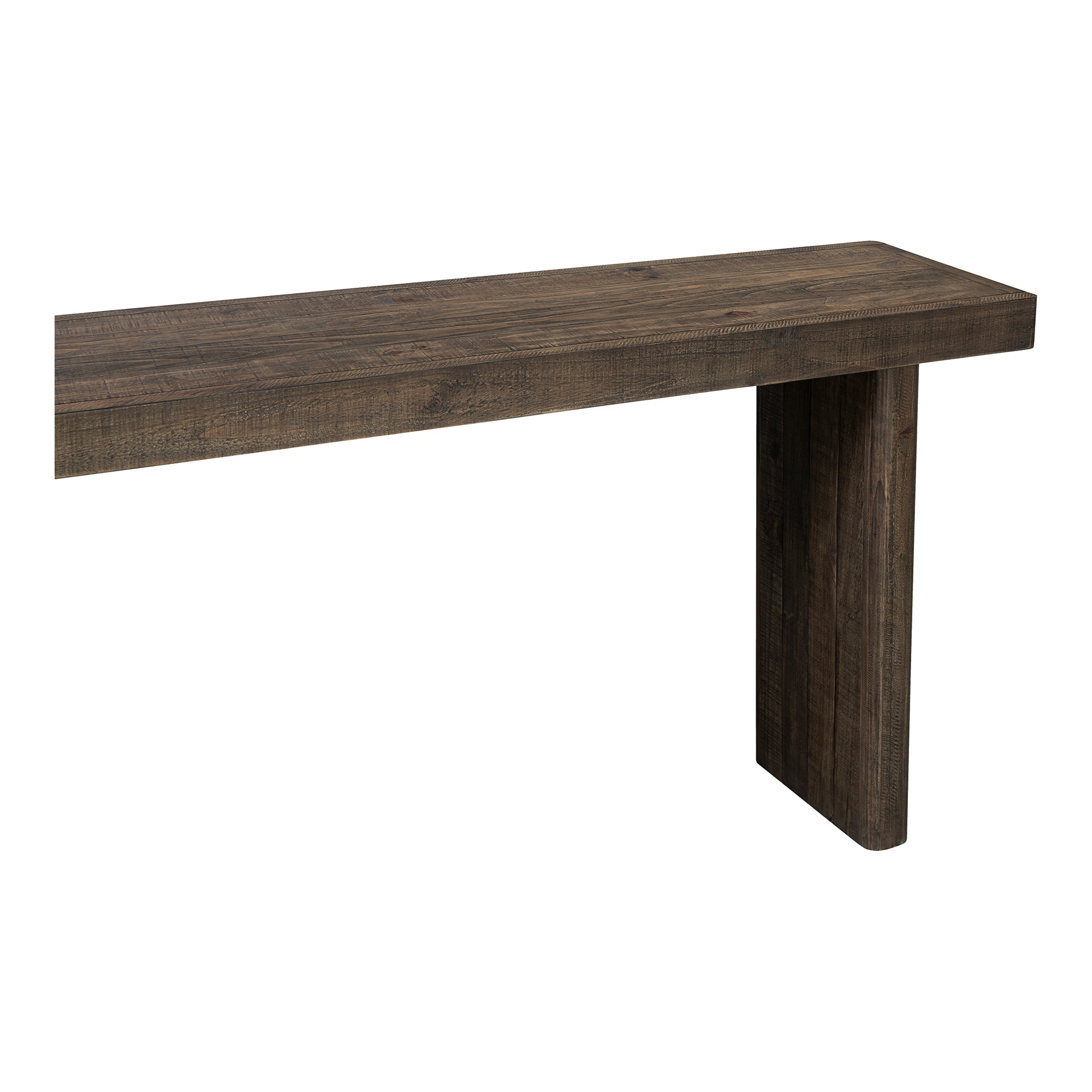 Monterey Console Table Aged Brown - Image 7