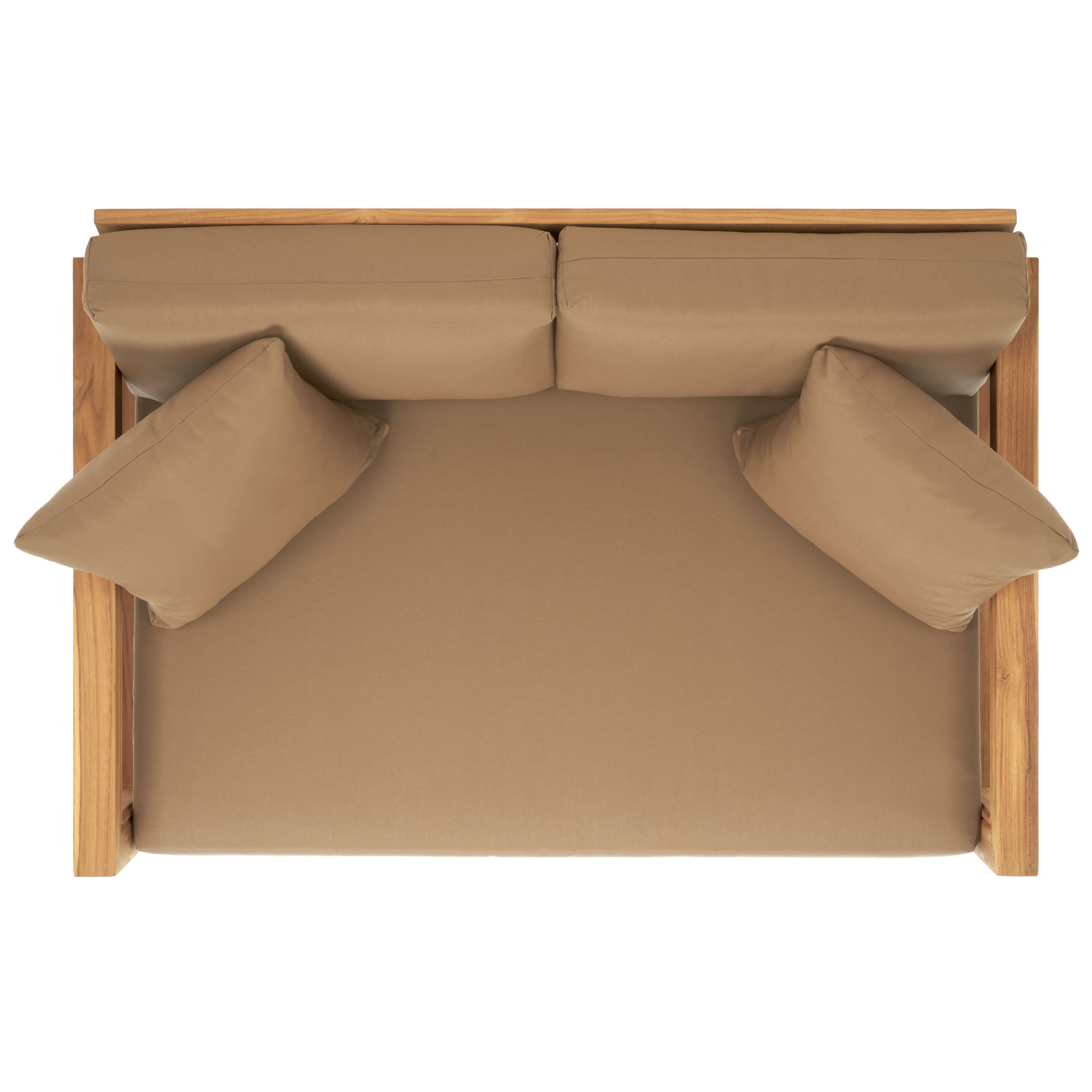 Montford Brazilian Teak 2-Seat Bench - Image 10