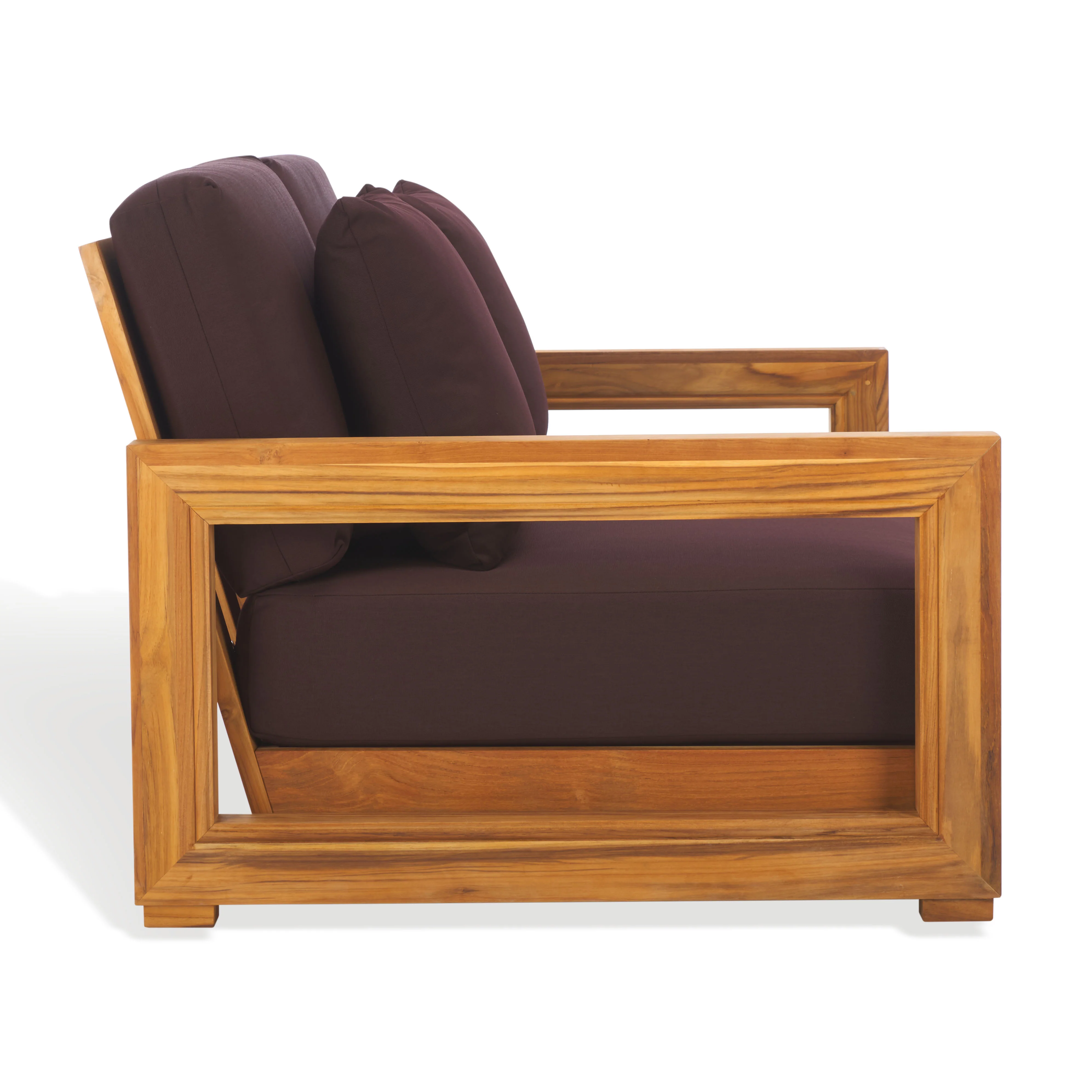 Montford Brazilian Teak 2-Seat Bench - Image 18