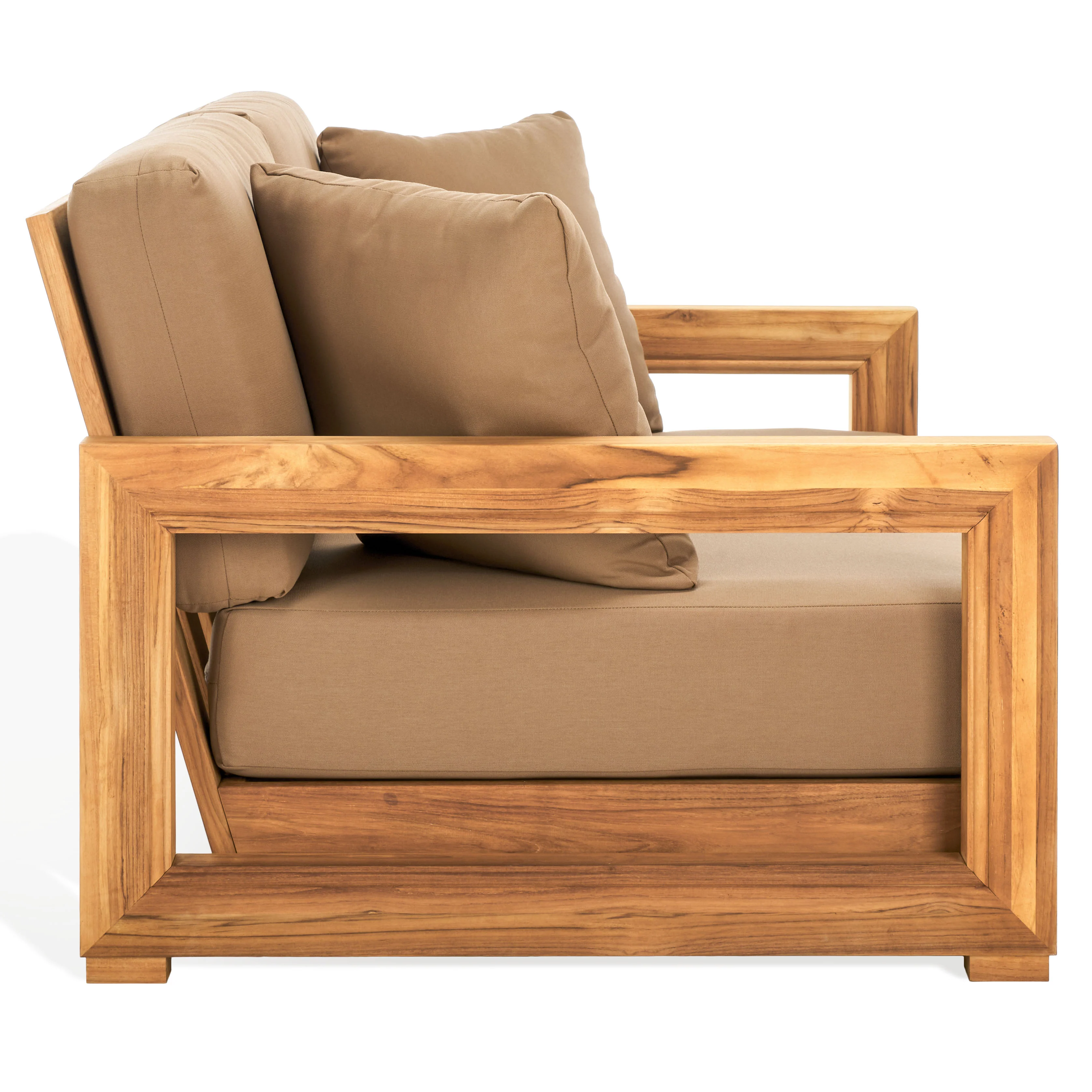 Montford Brazilian Teak 2-Seat Bench - Image 7