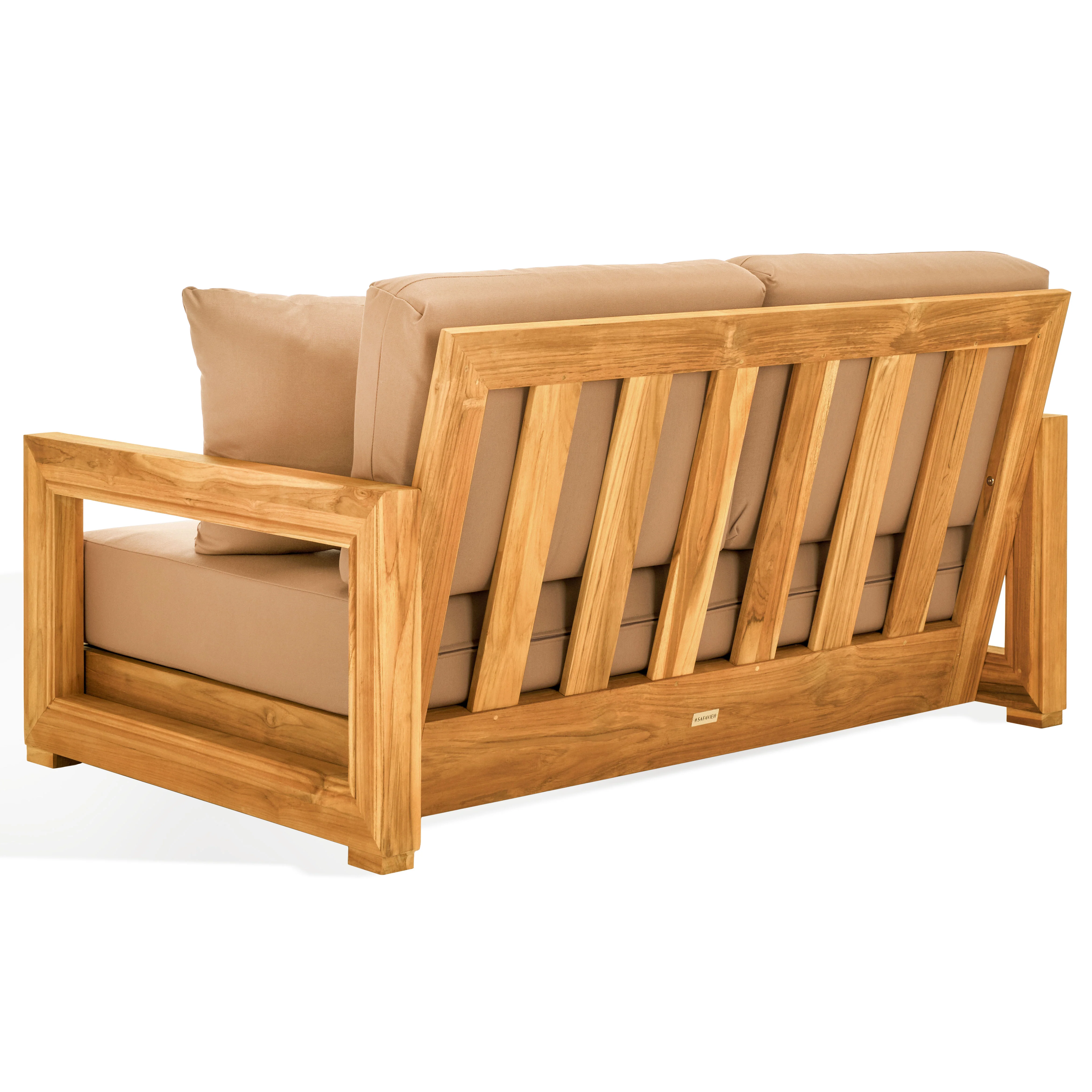 Montford Brazilian Teak 2-Seat Bench - Image 8