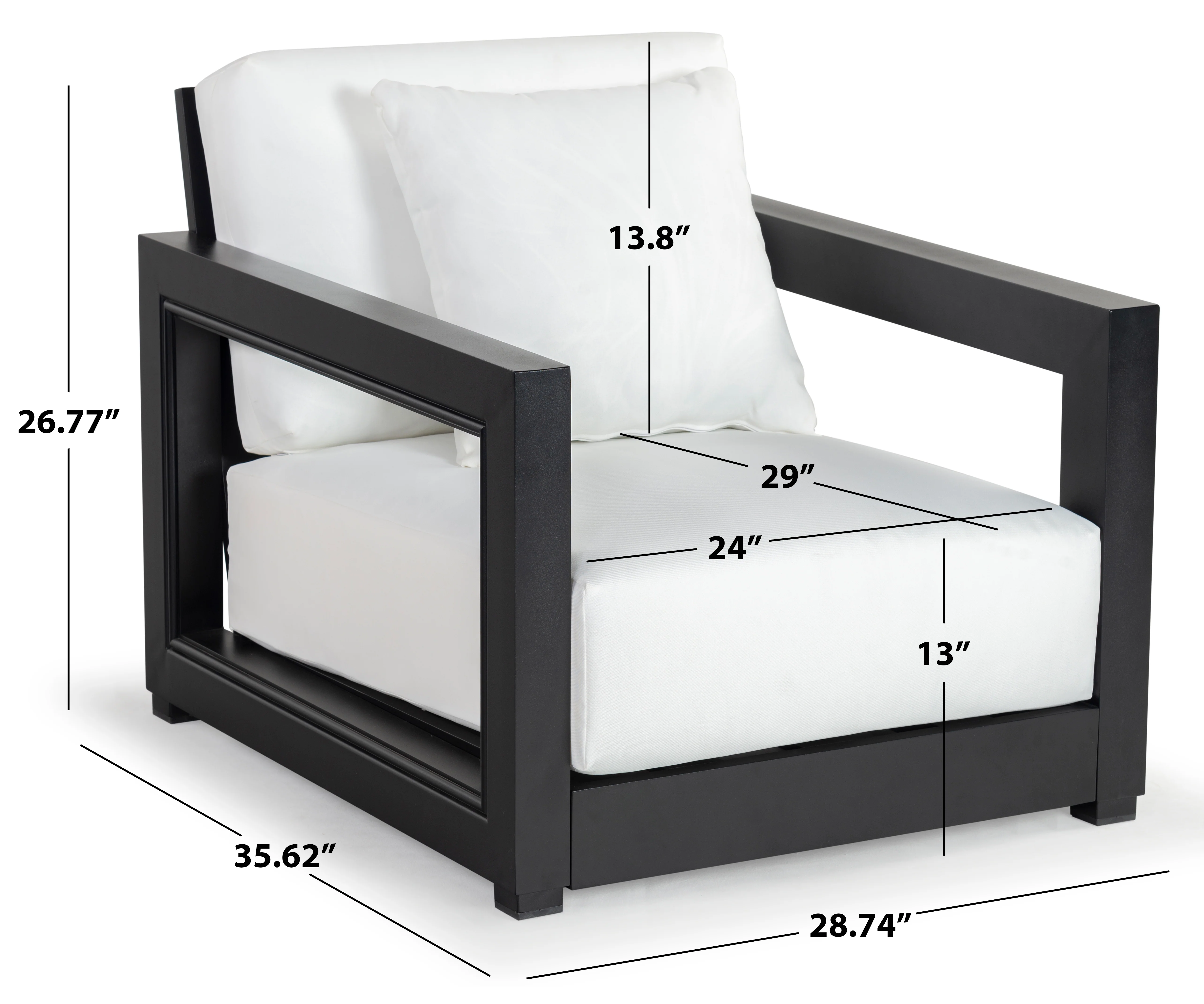 Montford Brazilian Teak Armchair - Image 11