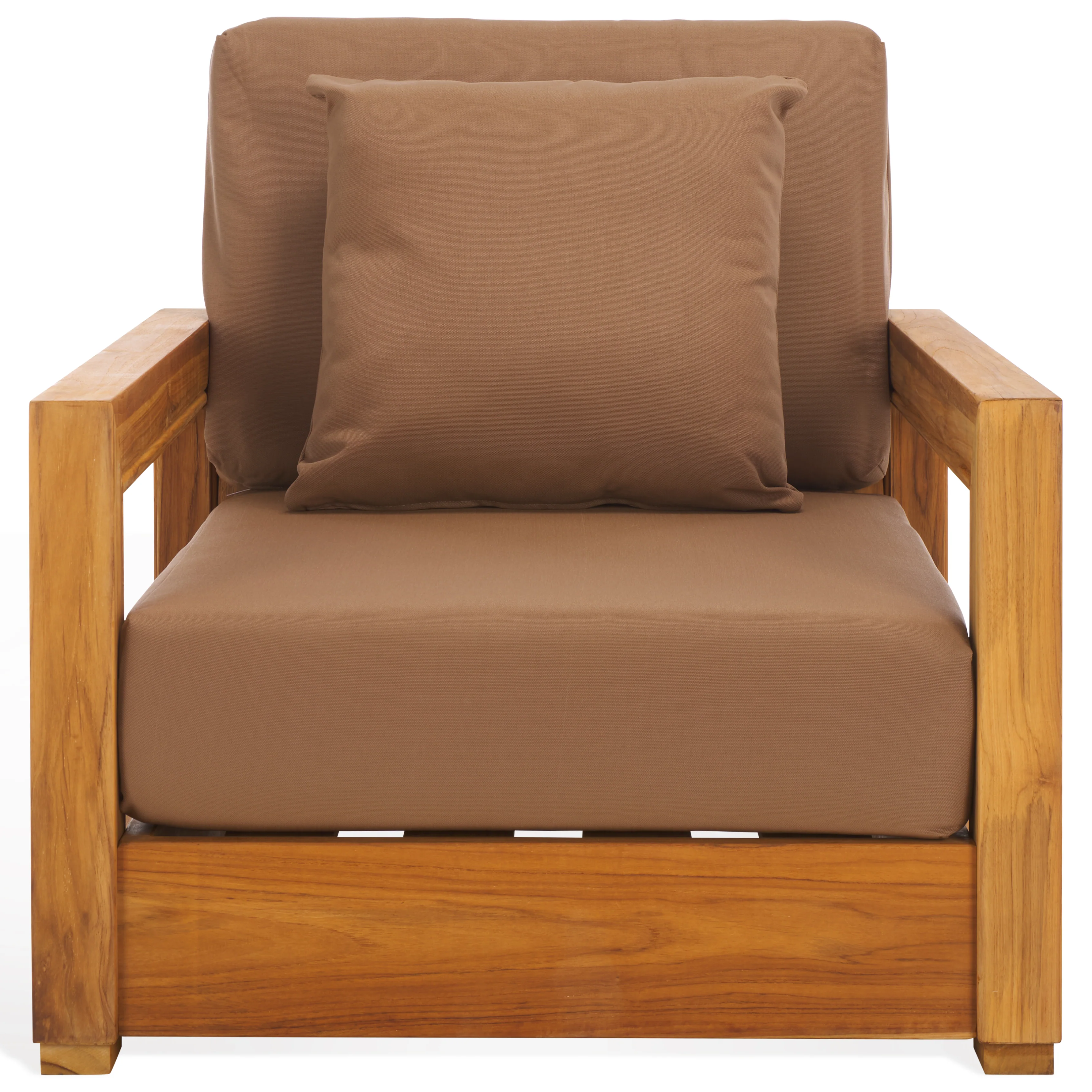 Montford Brazilian Teak Armchair - Image 15