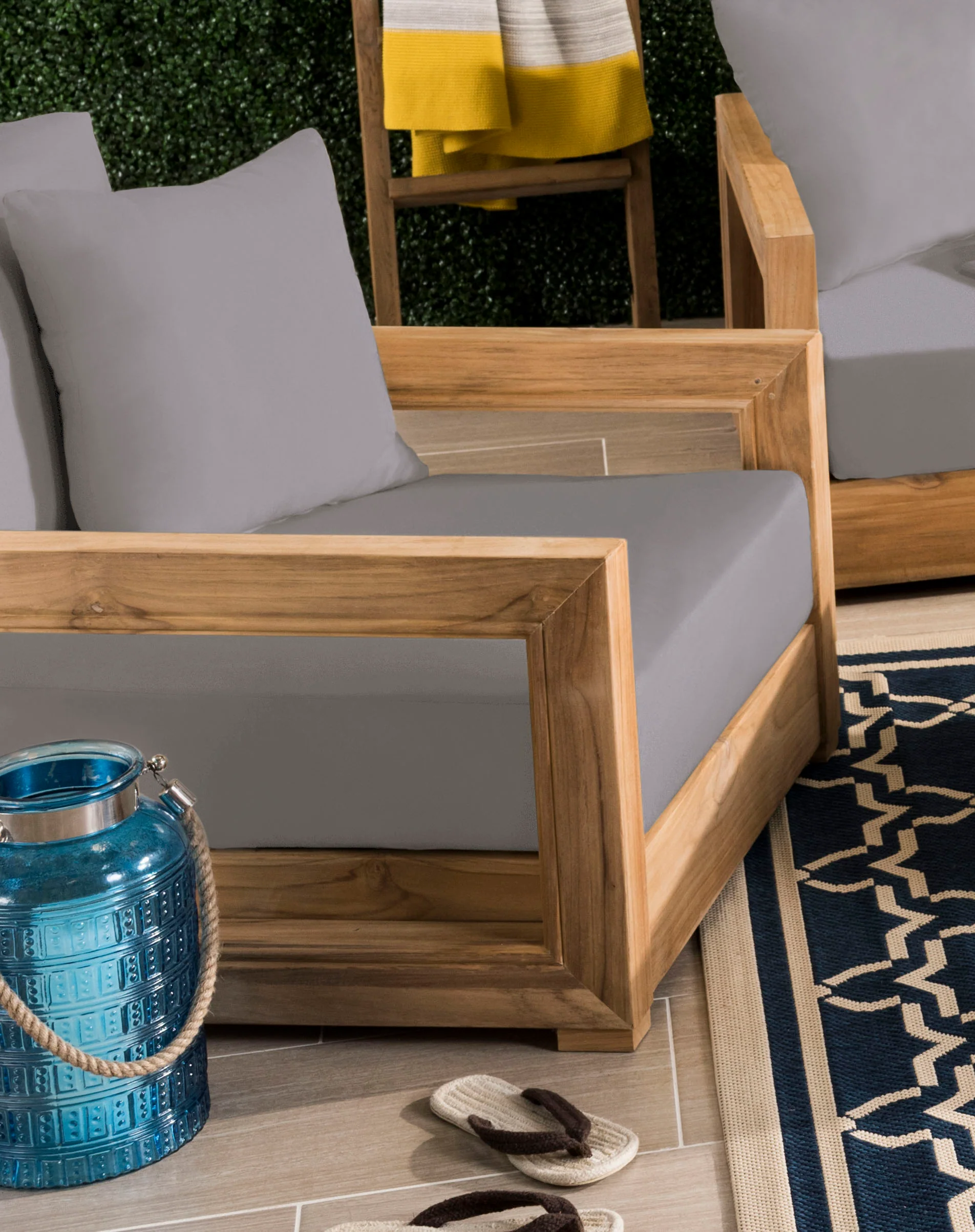 Montford Brazilian Teak Armchair - Image 16
