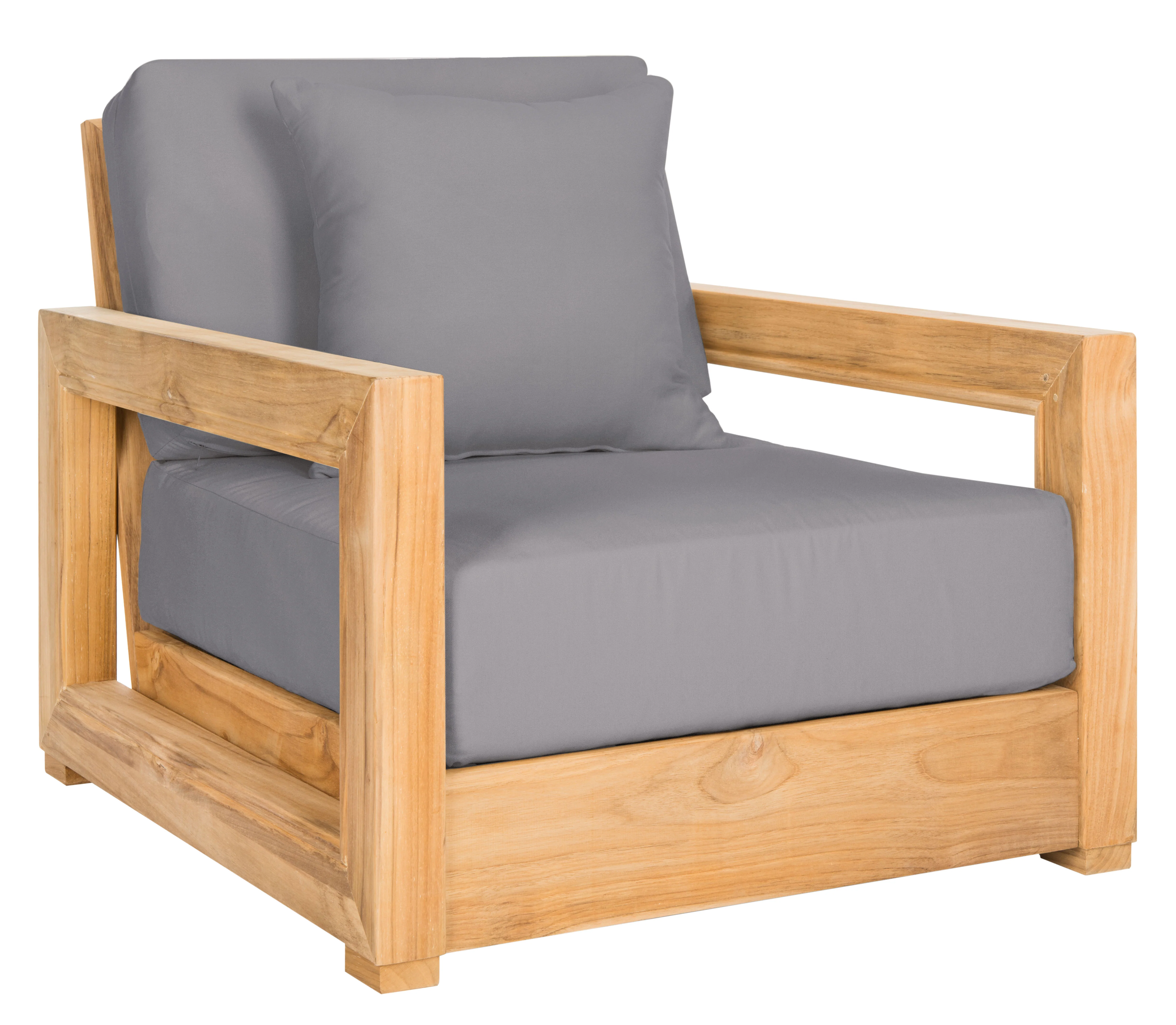 Montford Brazilian Teak Armchair - Image 18